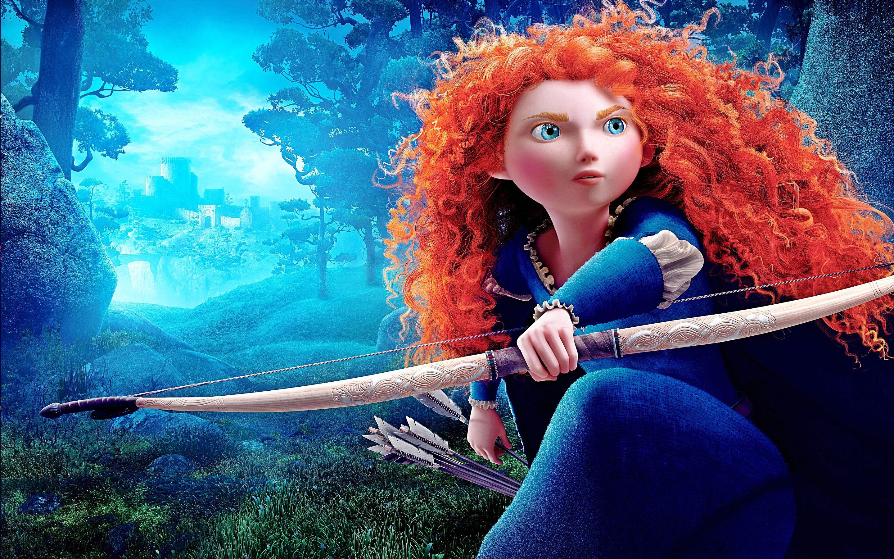 2880x1800 Background Disney Brave With Cartoon Movie Wallpaper Full HD High