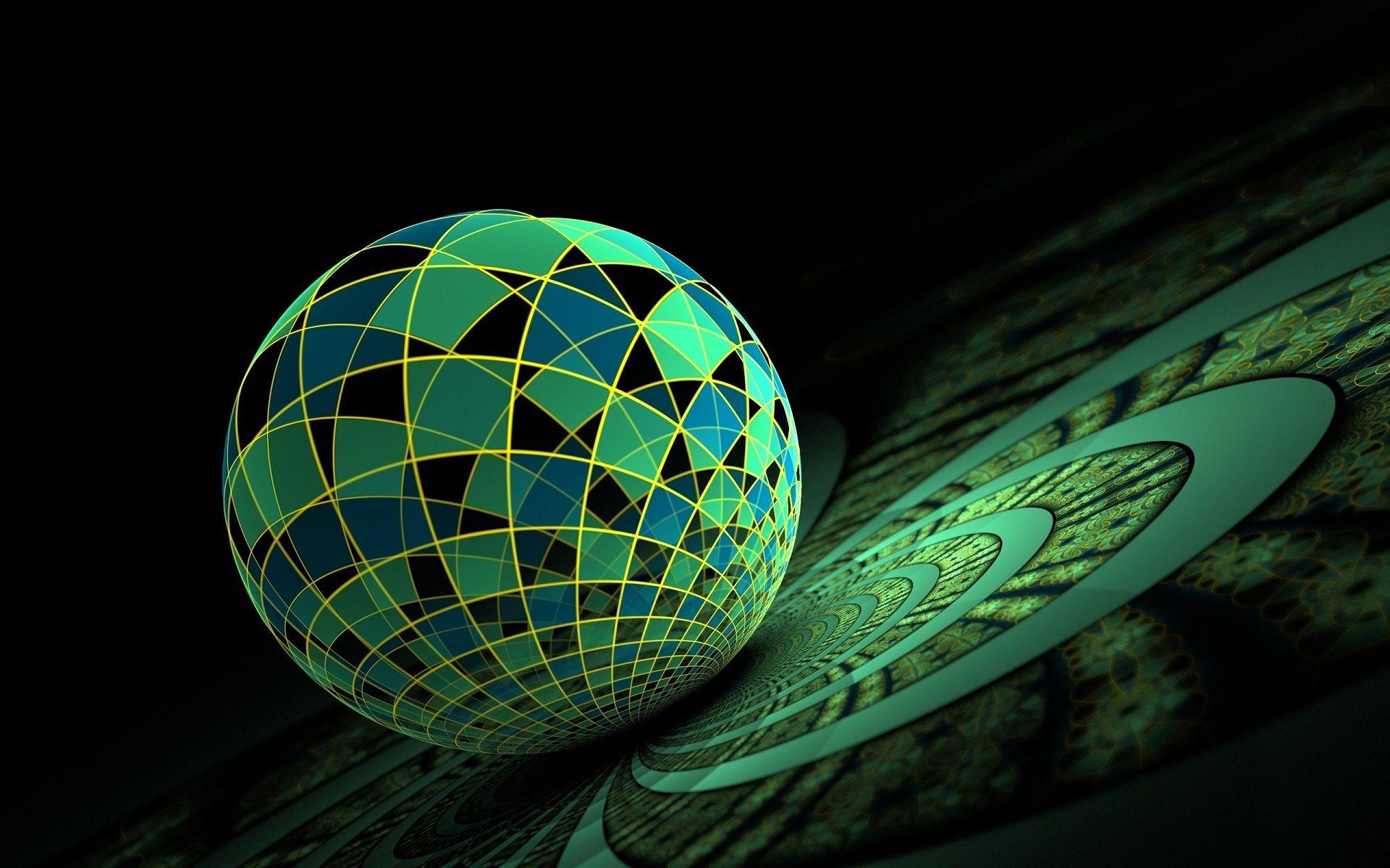 1920x1200 3D lighting ball widescreen wallpaper. HD Wallpaper Rocks