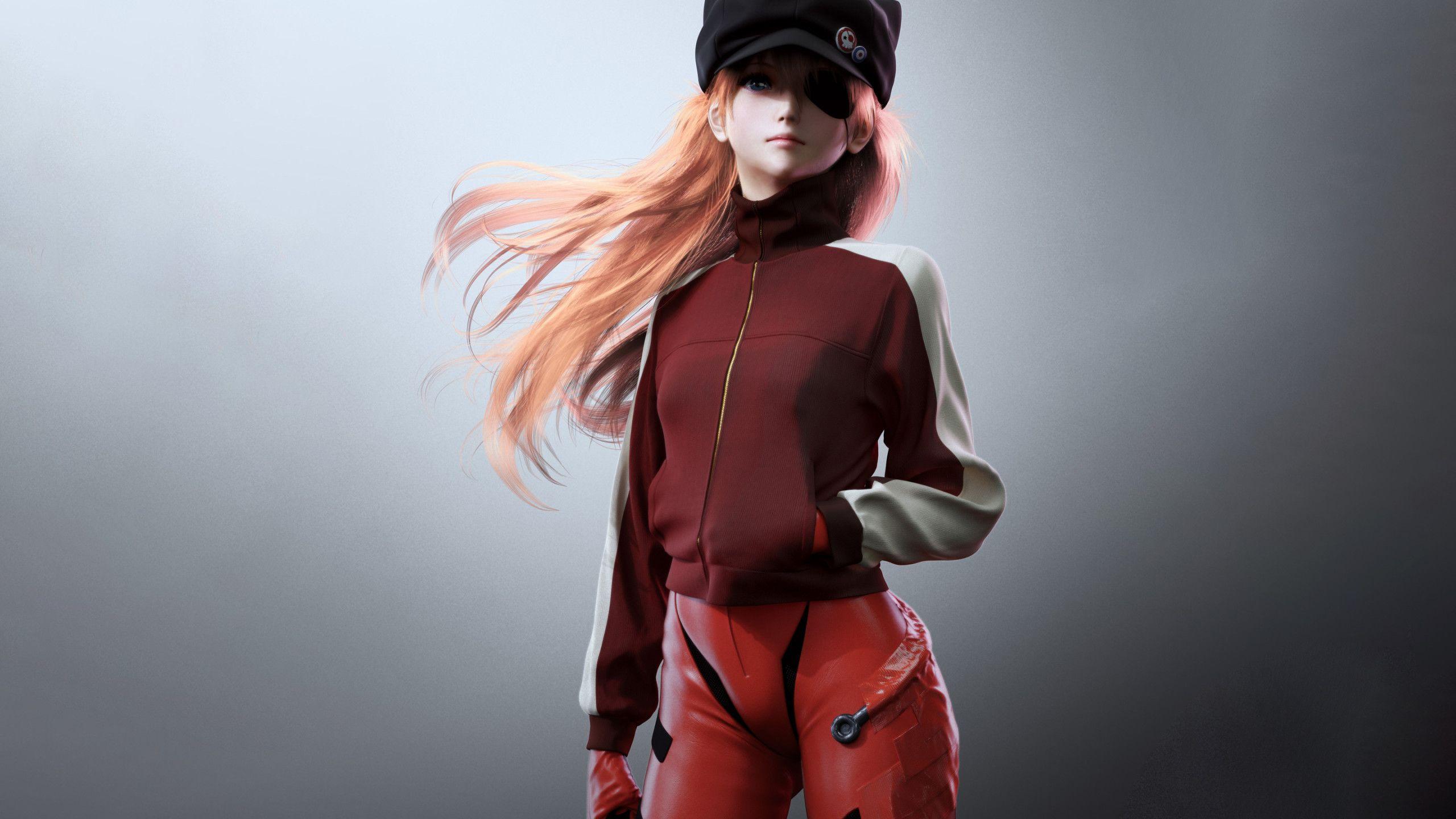 2560x1440 Neon Genesis Evangelion Asuka Langley Sohryu 1440P
