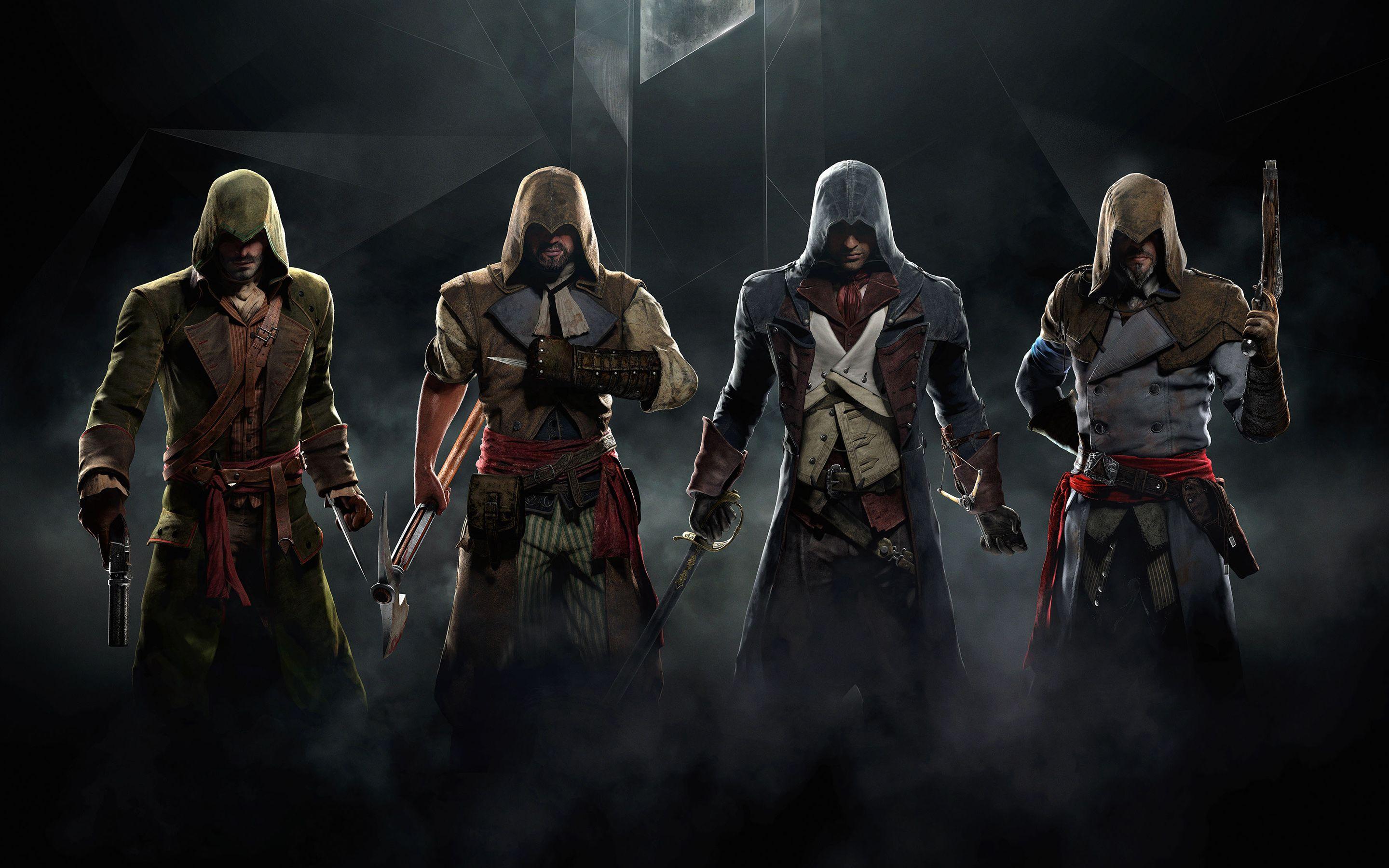 2880x1800 Assassins Creed Unity Wallpaper