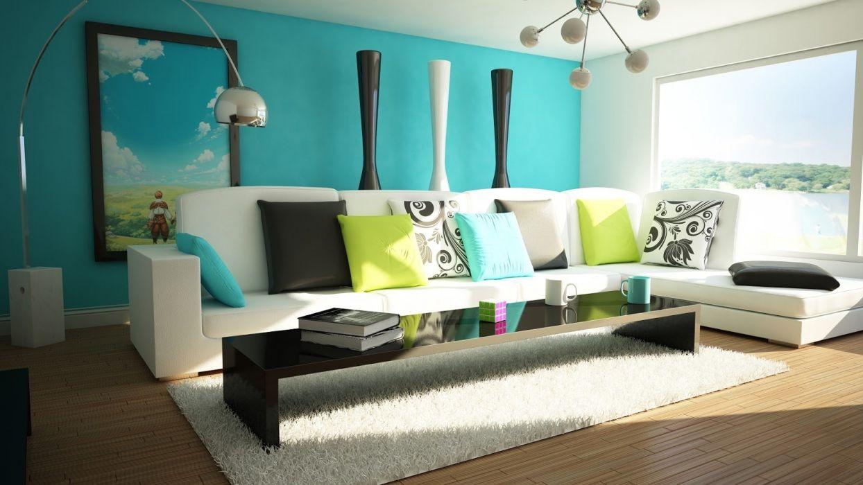 1244x700 Apartment condominium condo interior design room house home