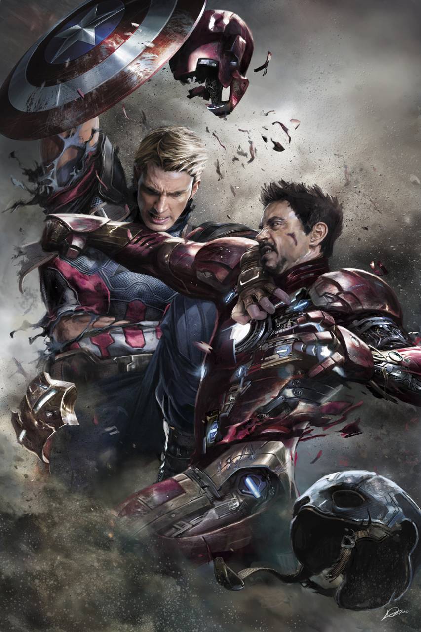Captain America Vs Iron Man Wallpapers - Top Free Captain America Vs