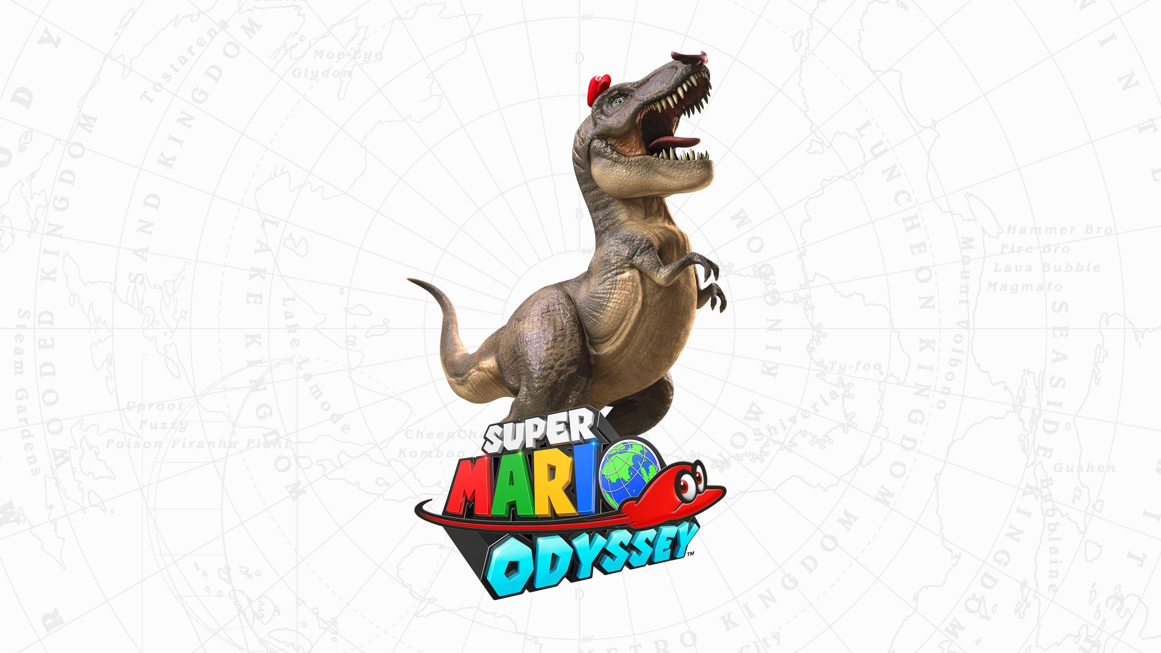 t rex game super mario