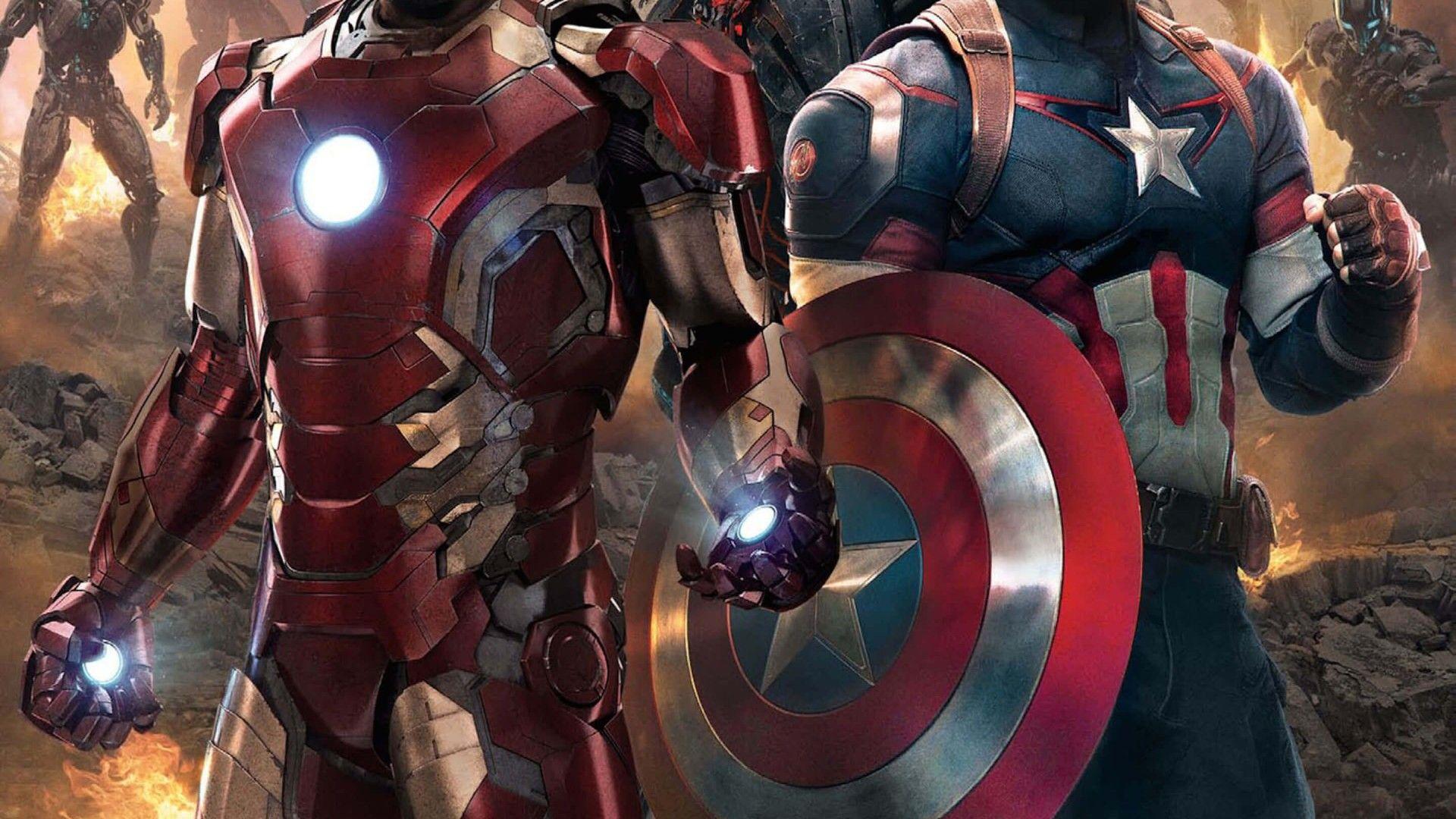 Captain America Vs Iron Man Wallpapers - Top Free Captain America Vs