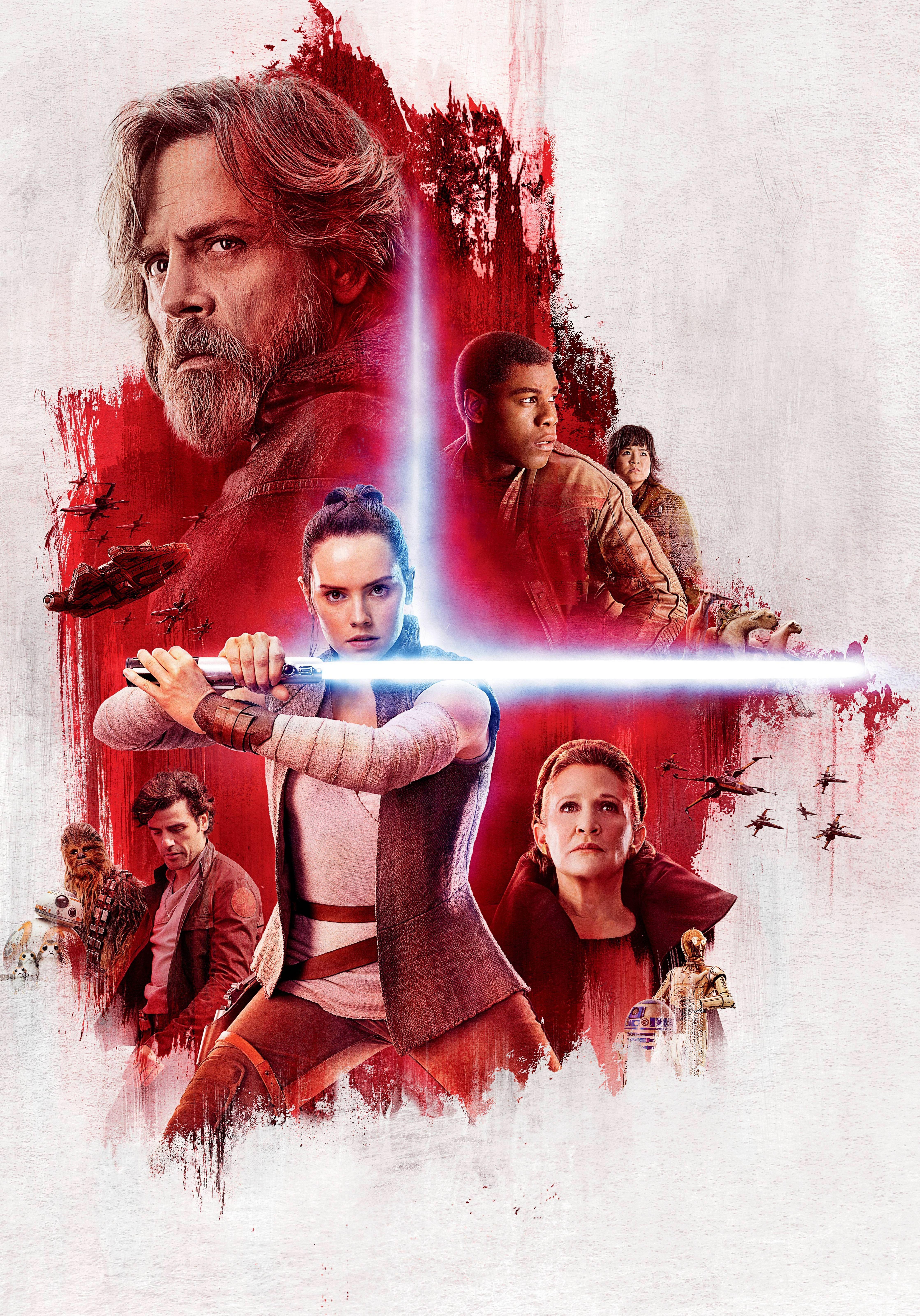 4475x6400 Hi Res Star Wars The Last Jedi The Light Side and The Dark Side