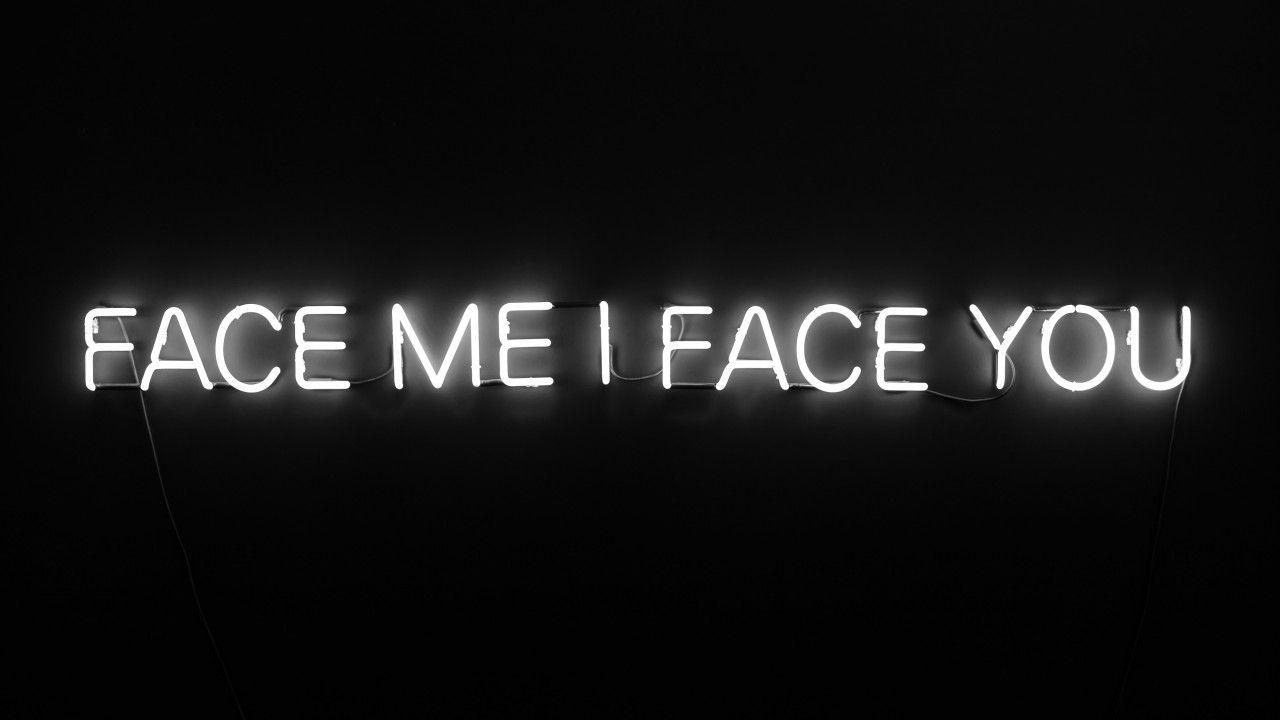 1280x720 inscription, neon, letters wallpaper. inscription, neon, letters