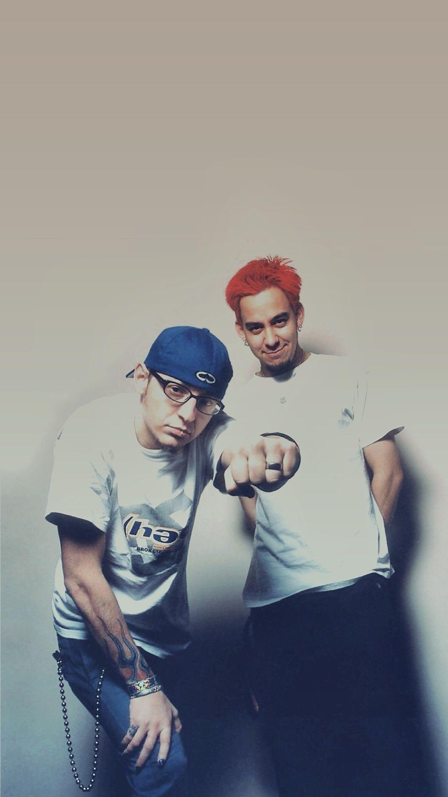 1500x2668 Mike Shinoda & Chester Bennington Of Linkin Park. Linkin park