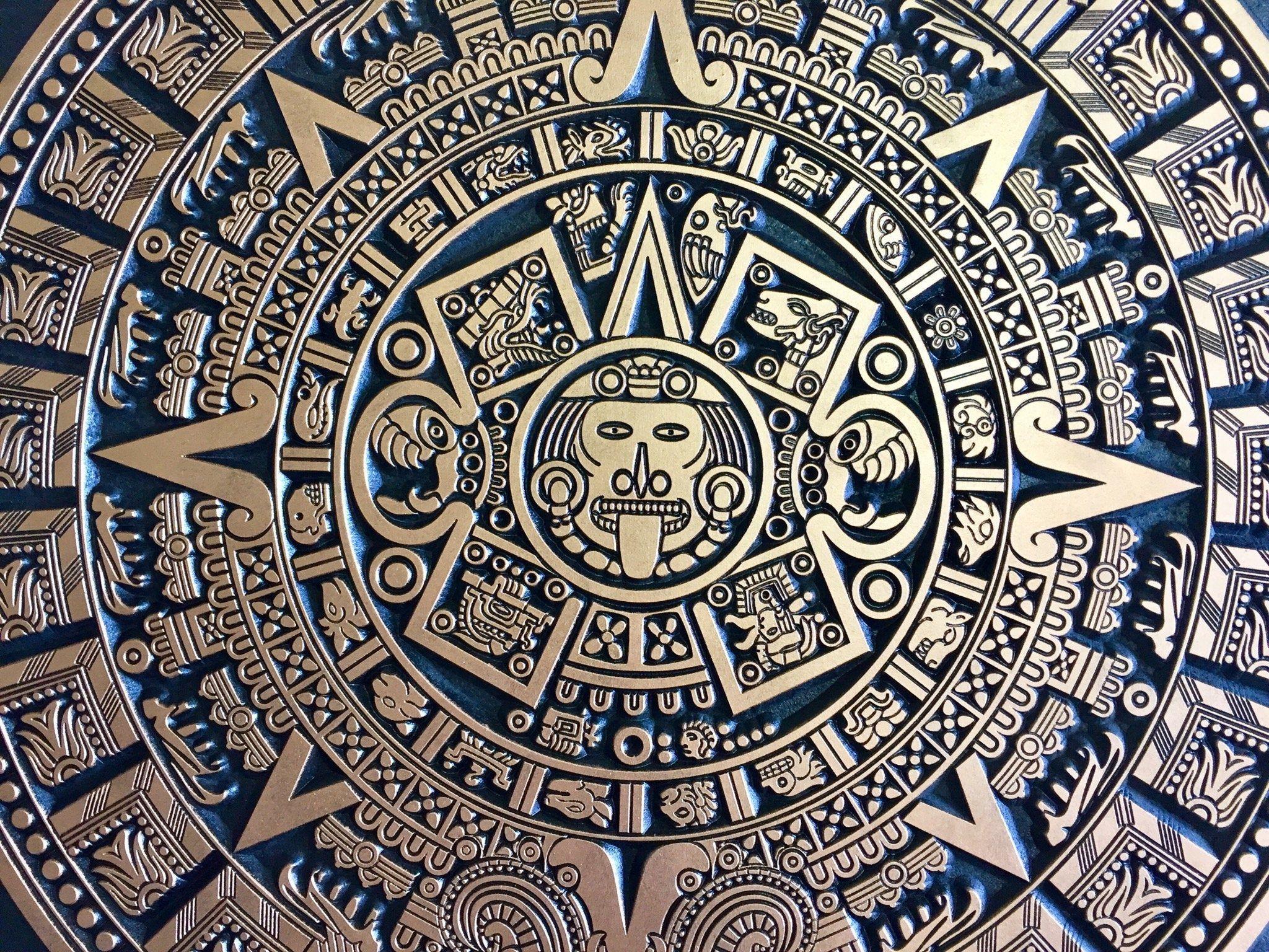 Aztec Calendar Wallpapers Top Free Aztec Calendar Backgrounds