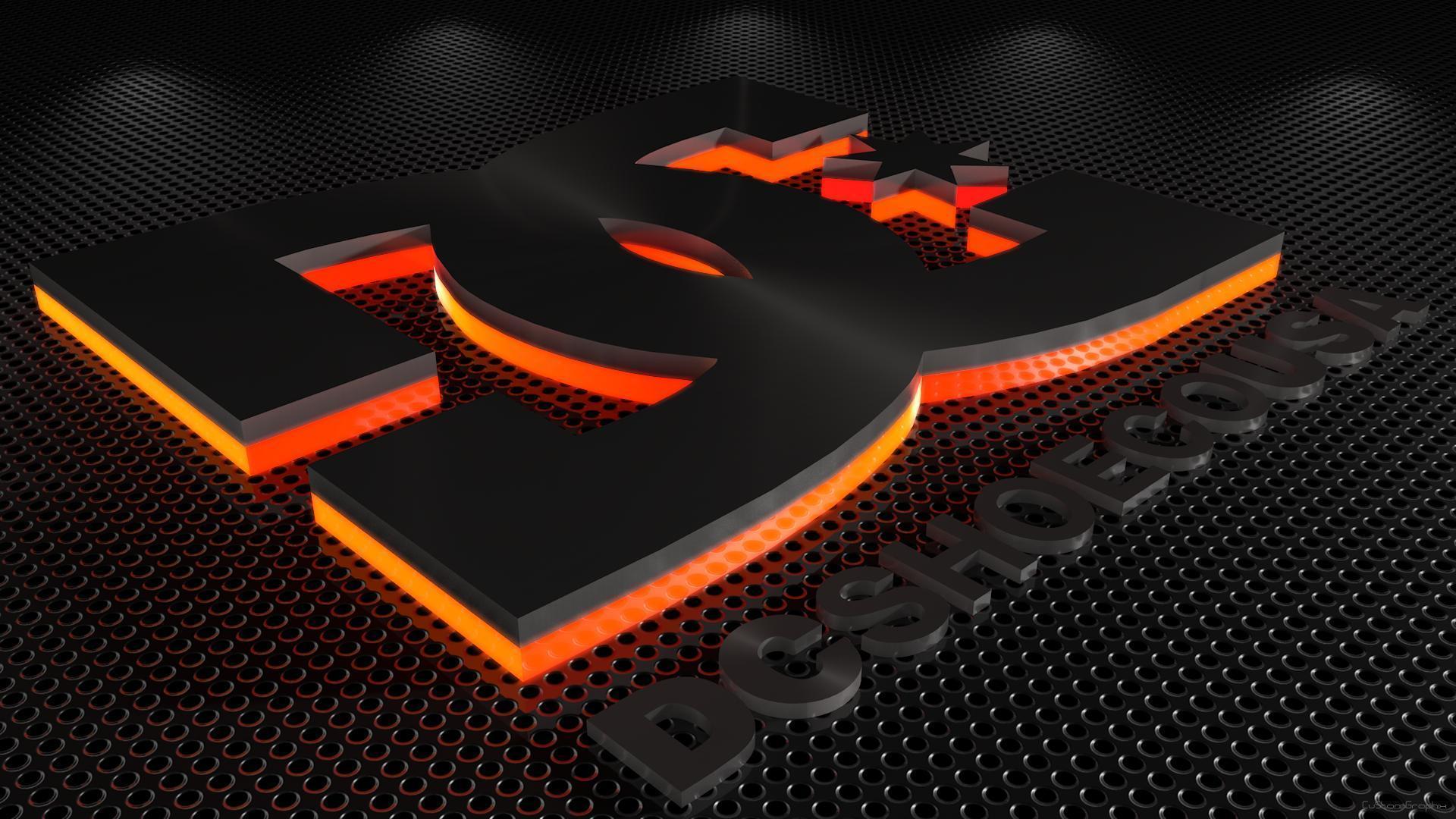 1920x1080 DC Shoes Logo Wallpaper