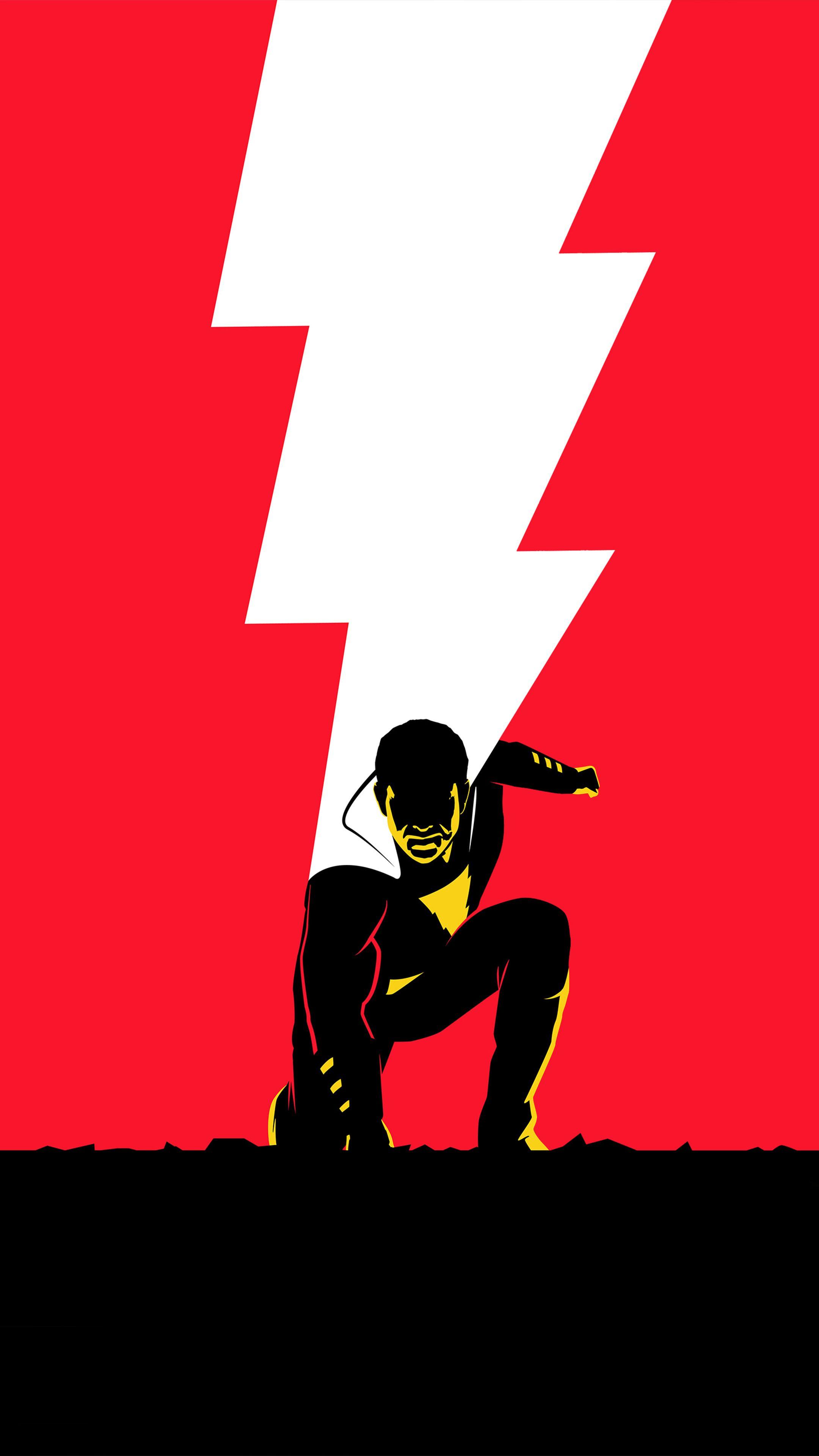 2160x3840 Free download Download Shazam Minimal Pure 4K Ultra HD Mobile
