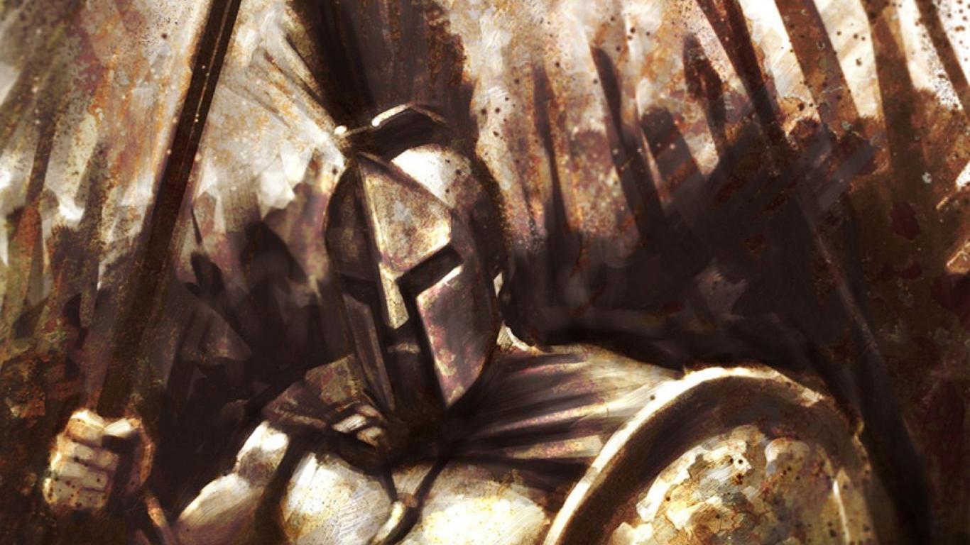1366x768 Sparta Leonidas Artwork HD Wallpaper, HD Wallpaper