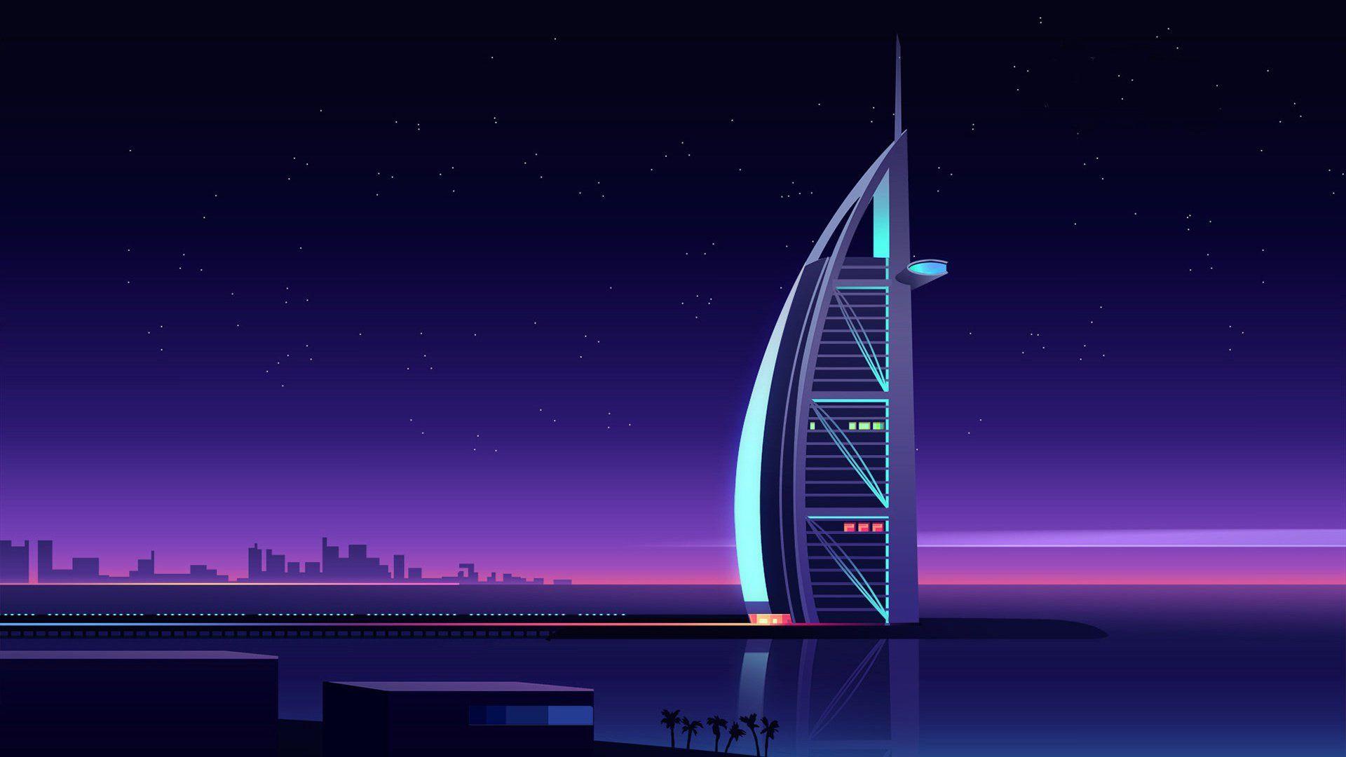1920x1080 Burj Al Arab [1920×1080]
