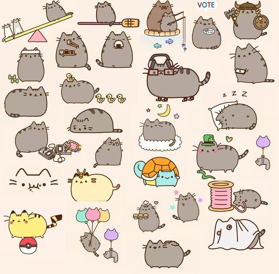 942x926 Pusheen The Cat Wallpaper Wallpaper