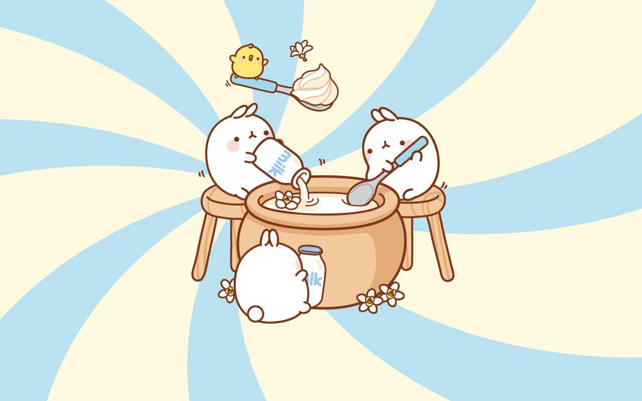 1280x800 Free download Pusheen Desktop Cute background for windows