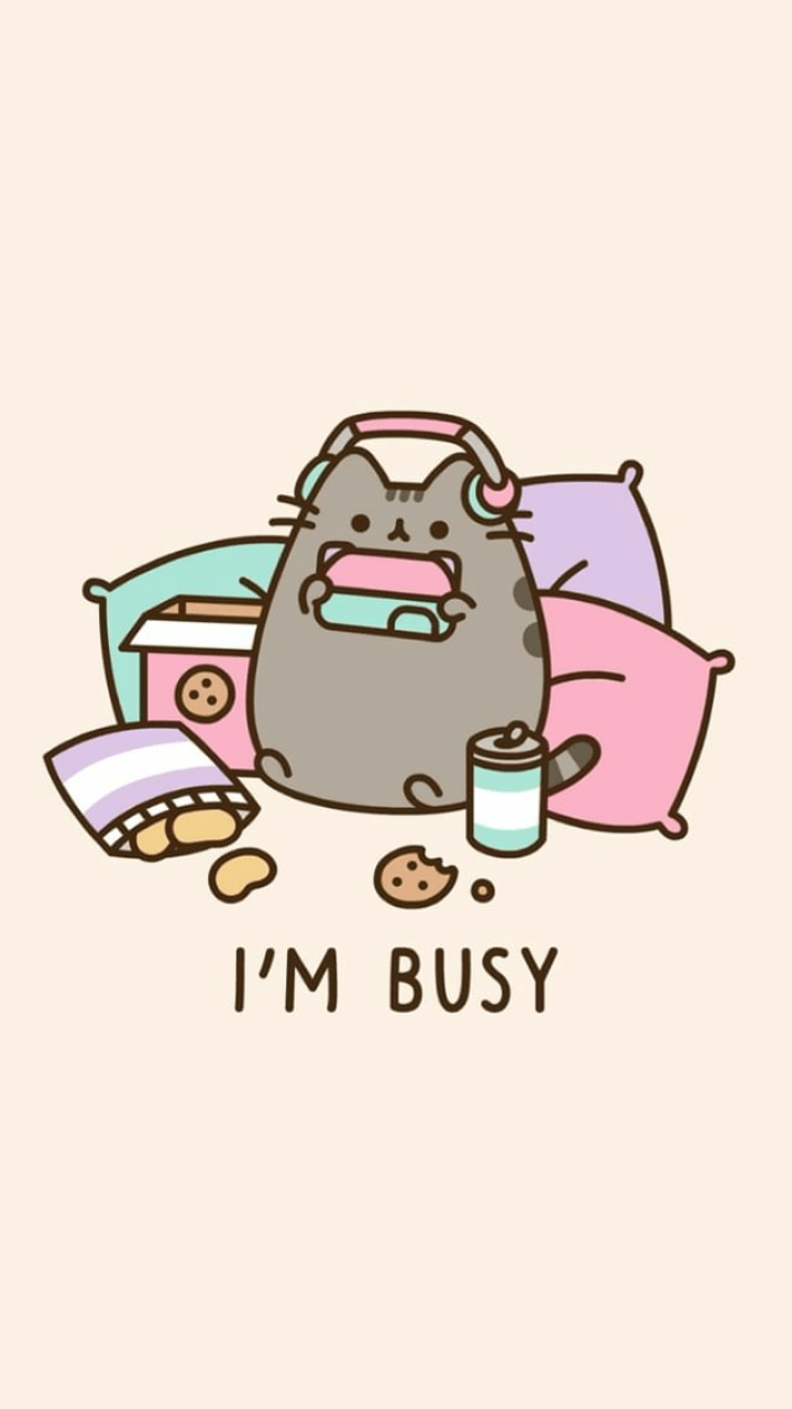 720x1280 Pusheen Wallpaper