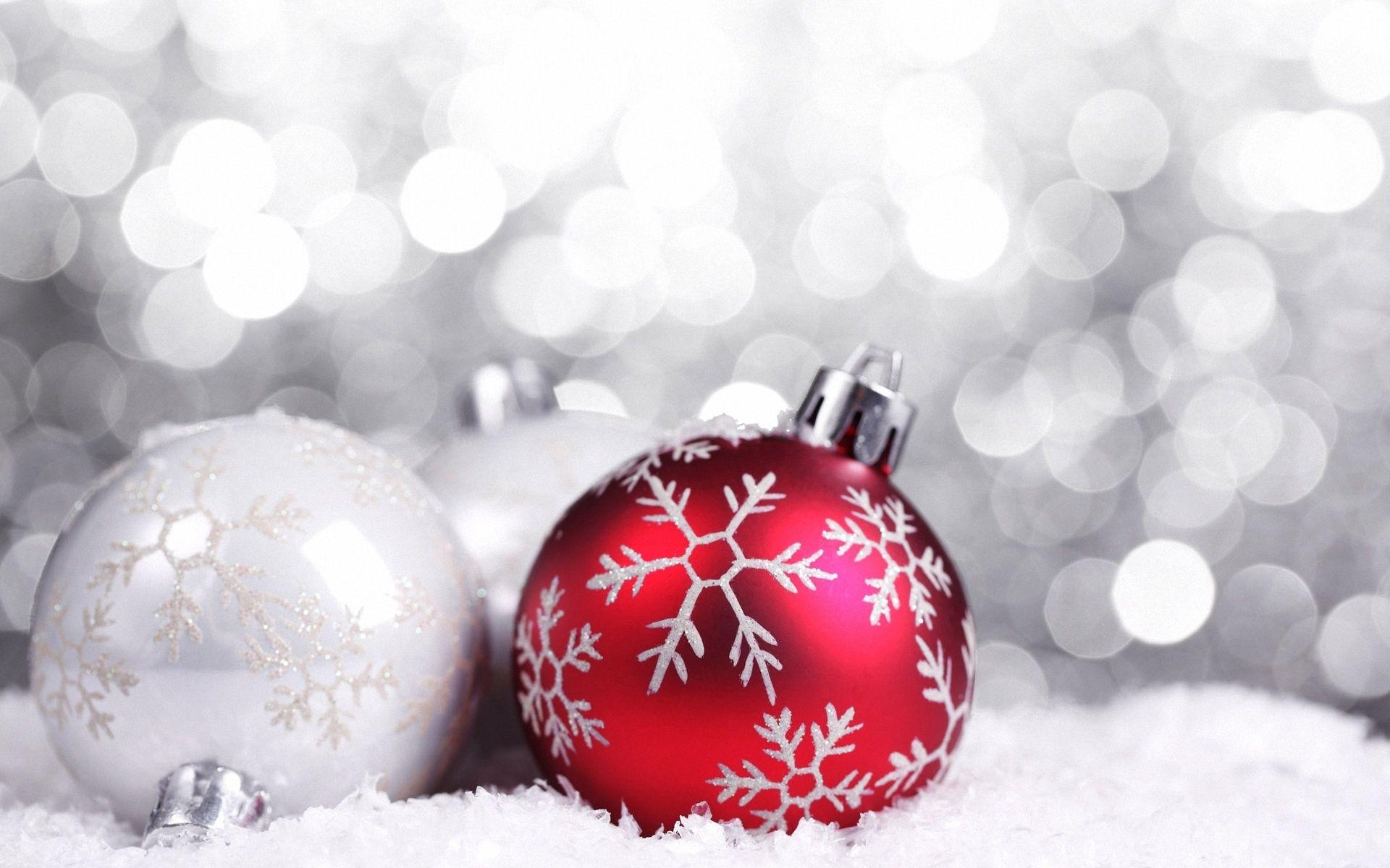 1920x1200 Free download Red Christmas decorations Christmas Wallpaper