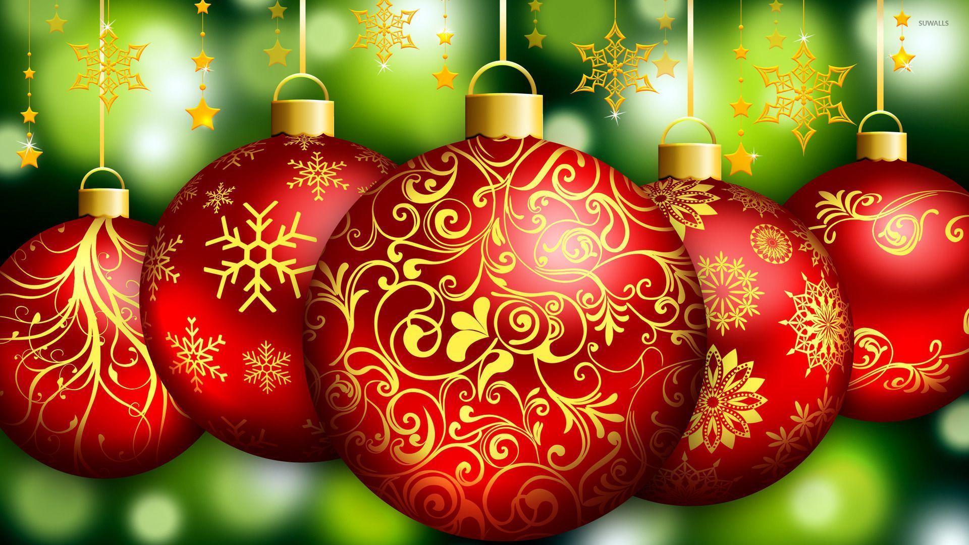 1920x1080 Christmas Decorations Wallpaper
