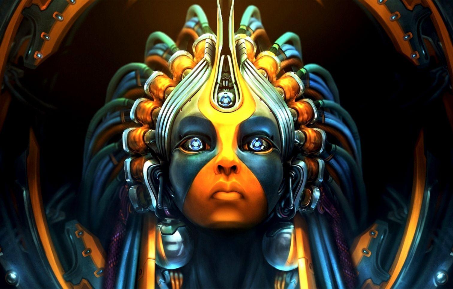 Robot Girl Wallpapers Top Free Robot Girl Backgrounds WallpaperAccess