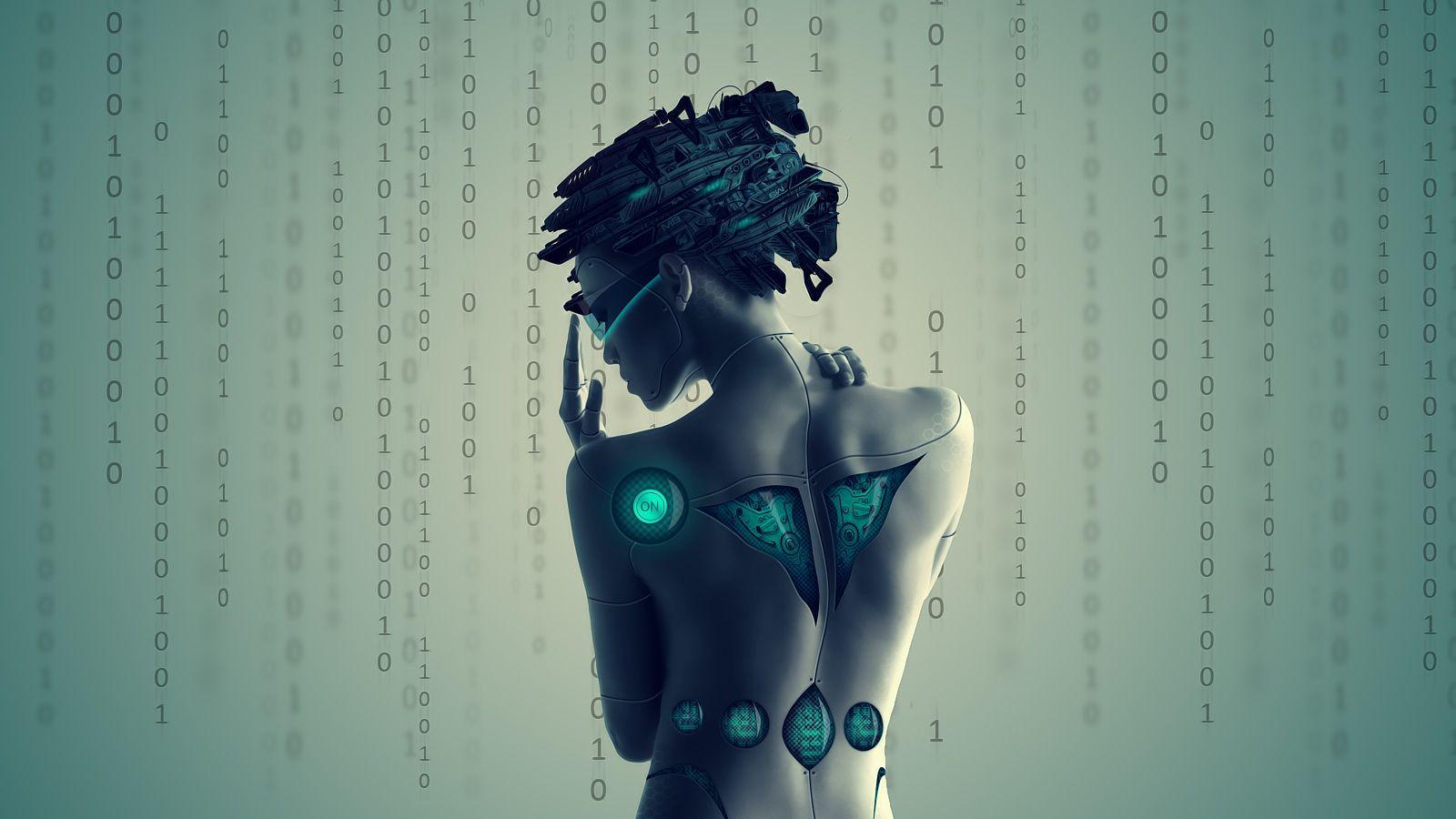 1600x900 Robot Girl, Cyborg Woman WallpaperDreamLoveWallpaper 1219 - Robot Model Girl Wallpaper
