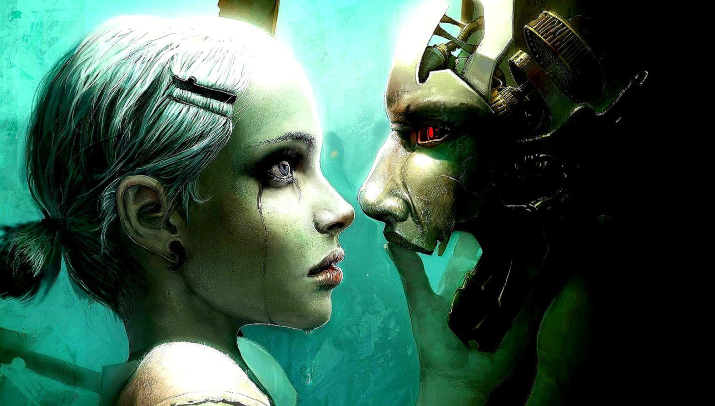 1456x828 Girls Robots HD Wallpaper