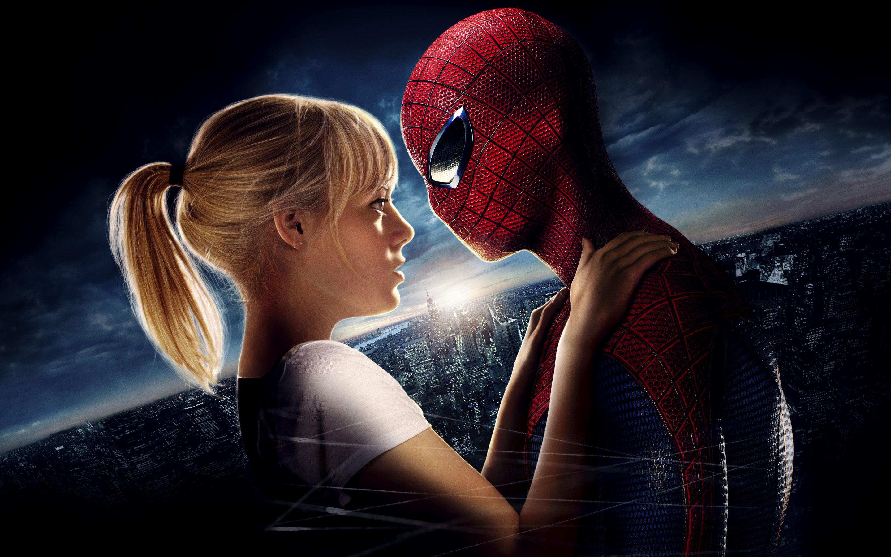 2880x1800 Spiderman And Mary Jane Watson HD Wallpaper