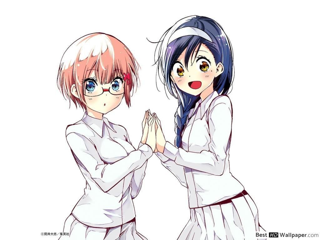 1024x768 We Never Learn Tsutsui & Fumino Furuhashi HD wallpaper