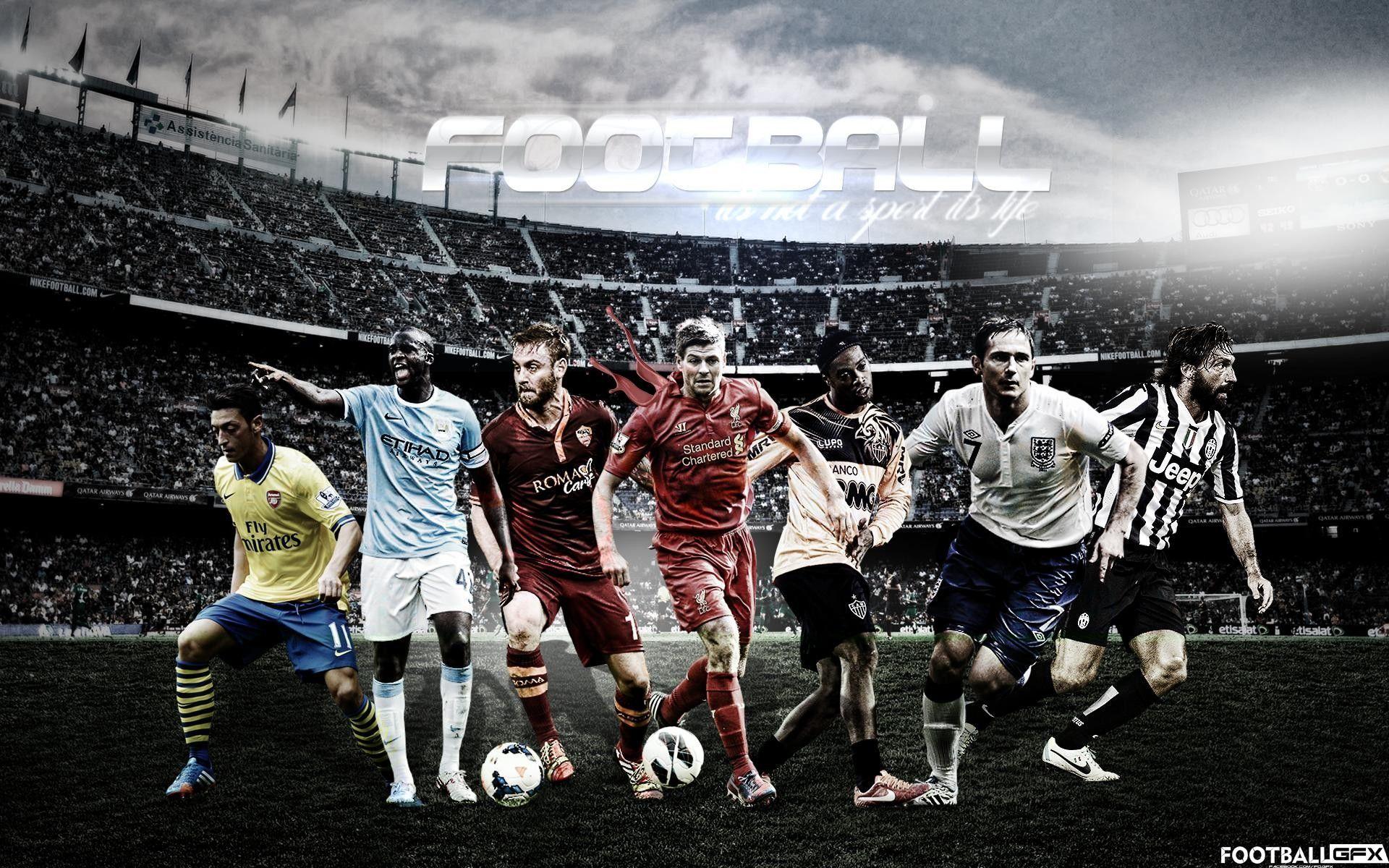 1920x1200 Football Players Wallpaper