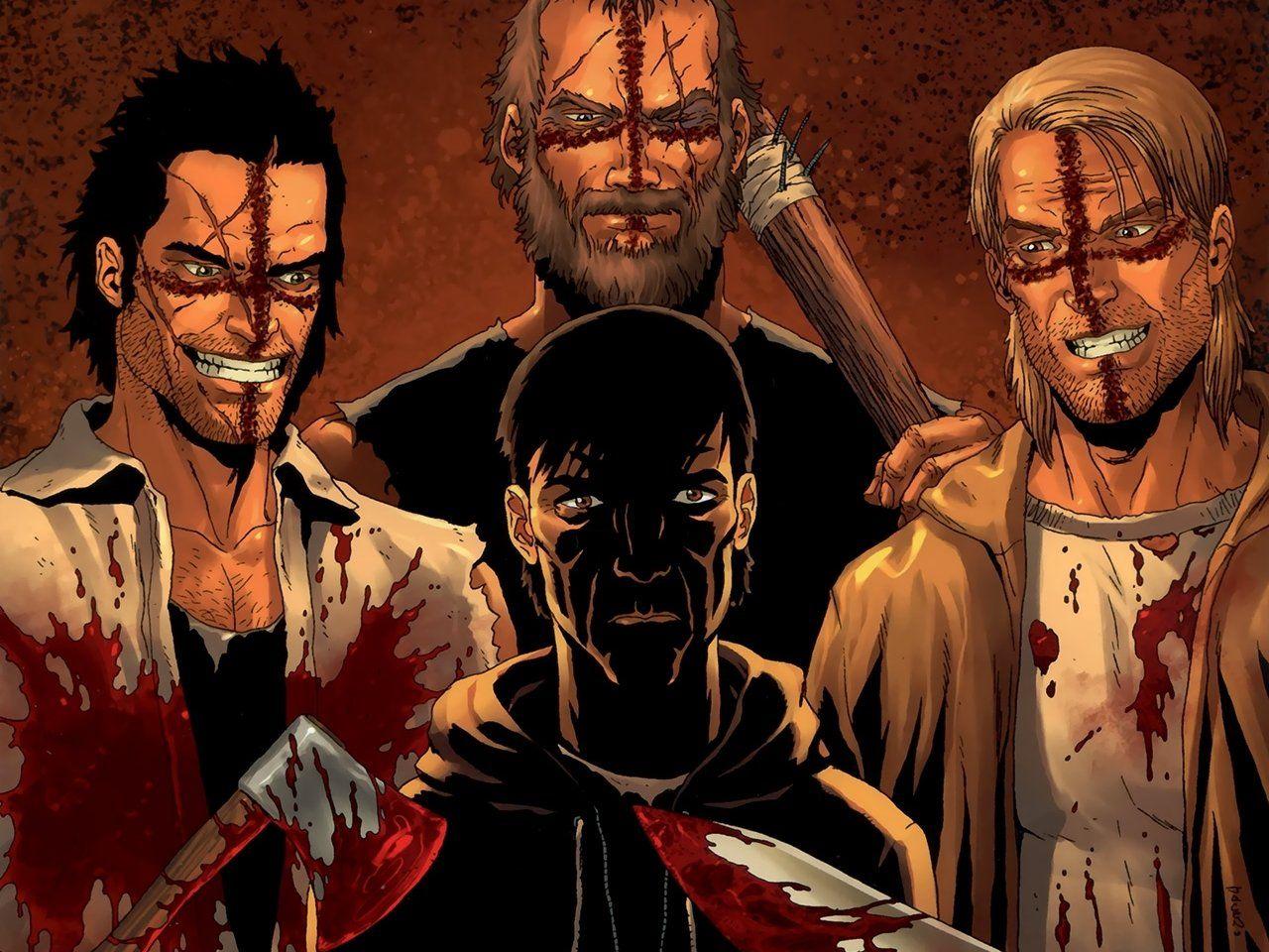 1280x960 Posterhouzz Comics Crossed: Psychopath Crossed HD Wallpaper