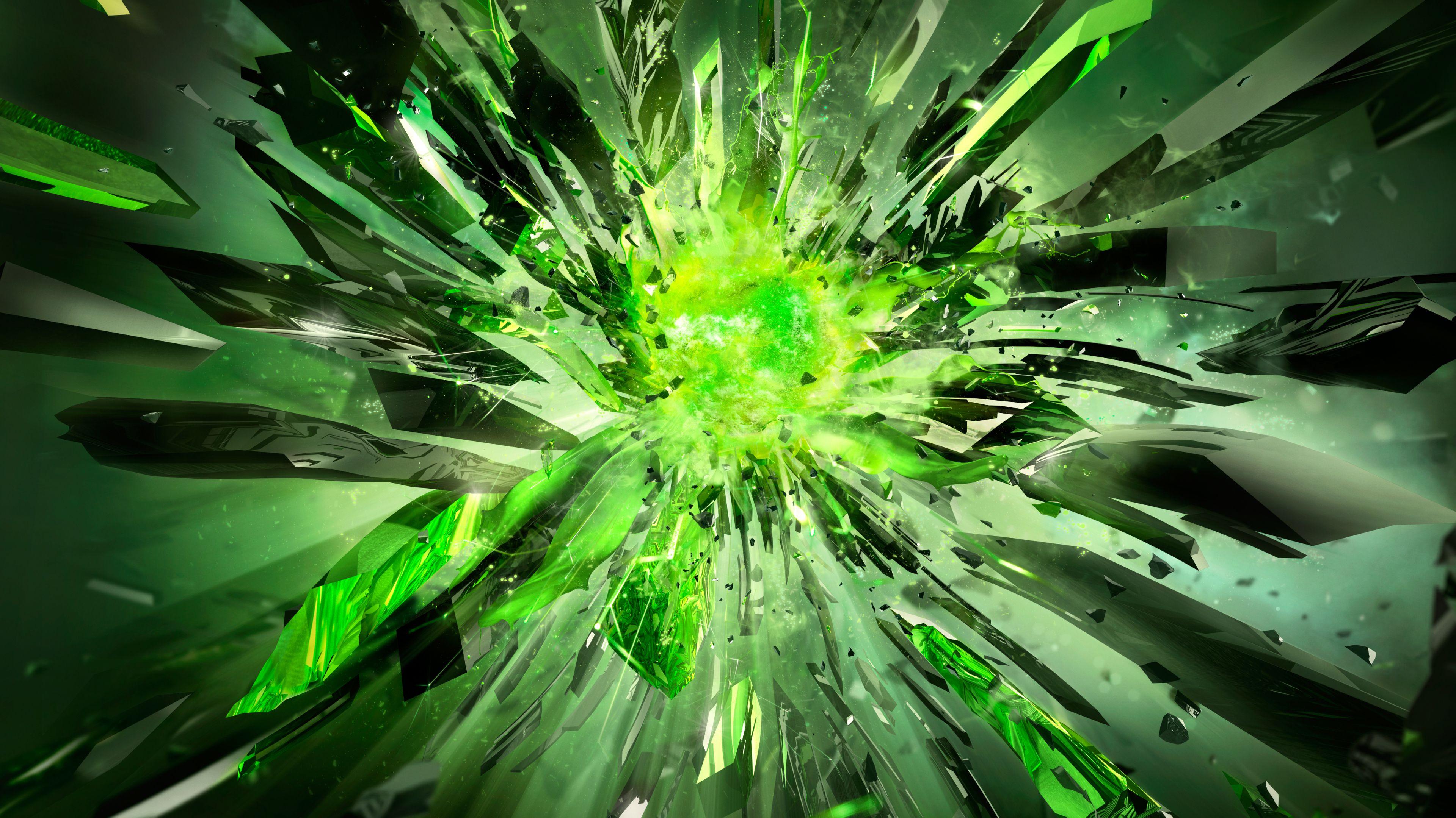 3840x2160 Nvidia Power Unleashed 4K UHD 16:9 3840x2160 Wallpaper. UHD