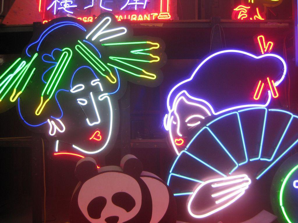 Japanese Neon Wallpapers Top Free Japanese Neon