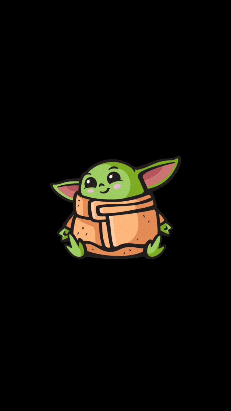 769x1366 Baby Yoda Clip Art Wallpaper