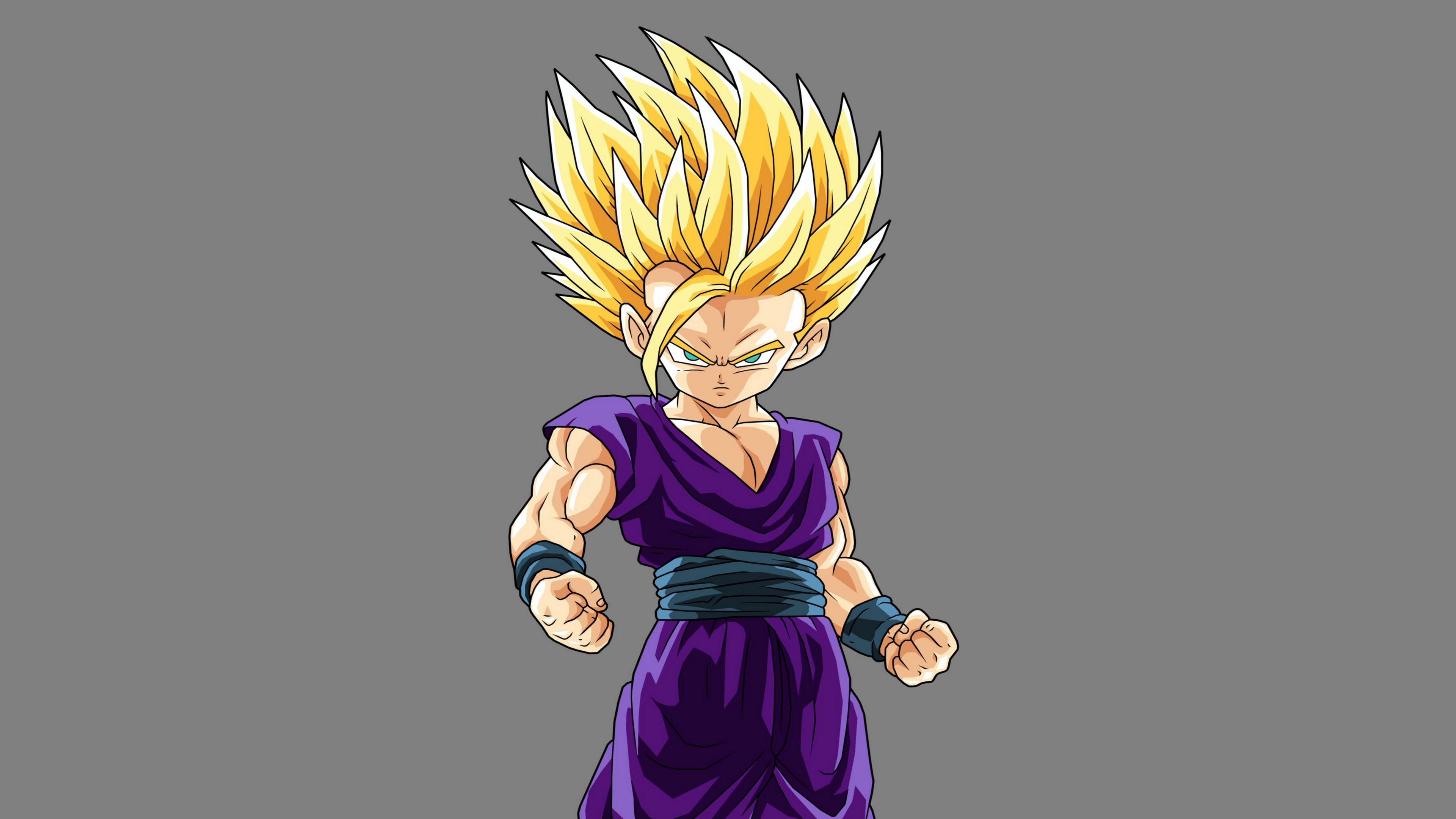 3840x2160 Wallpaper 4k dragon ball z, gohan, art 4k art, dragon ball z, Gohan