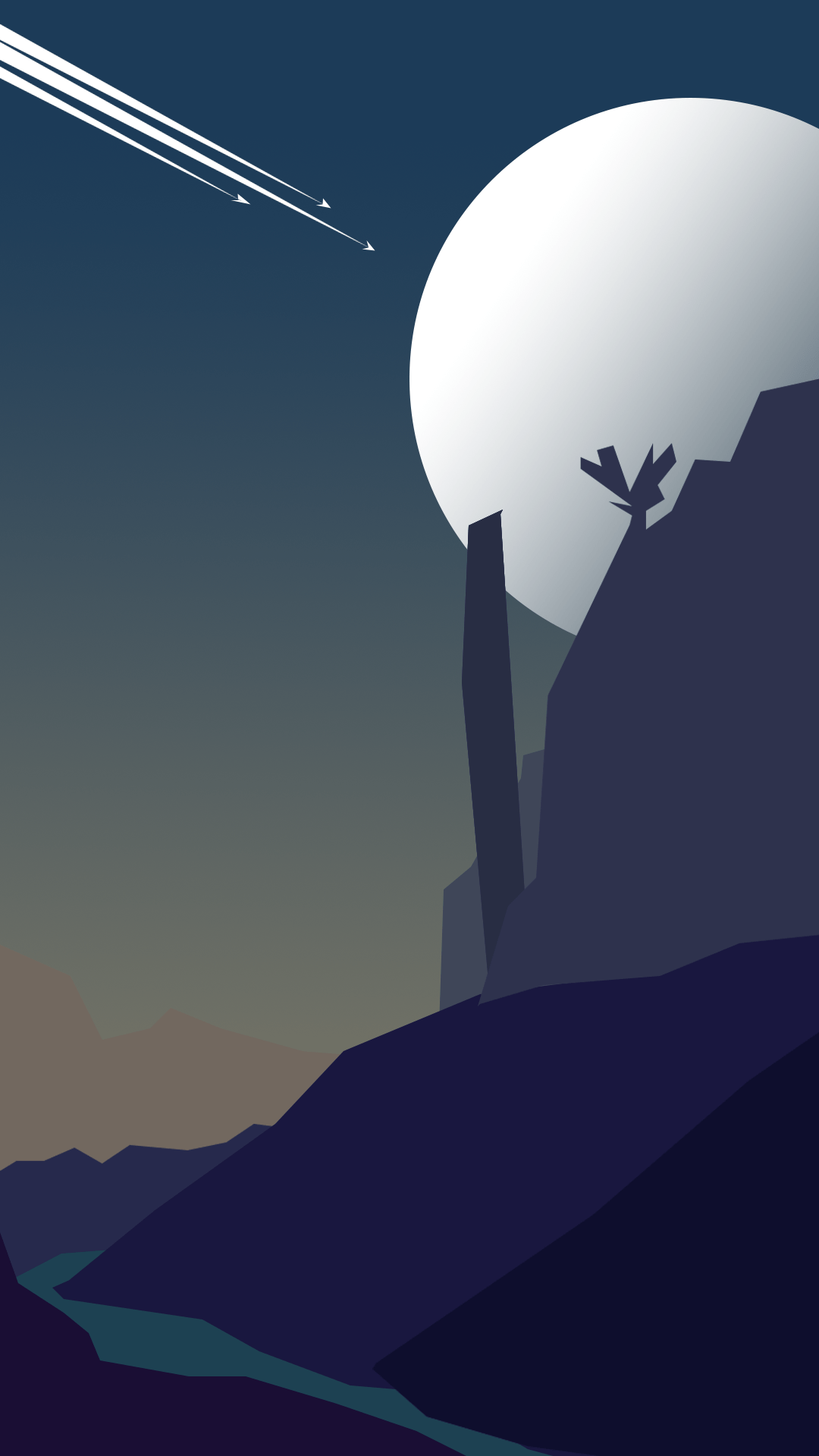 1080x1920 Minimalist Phone Wallpaper