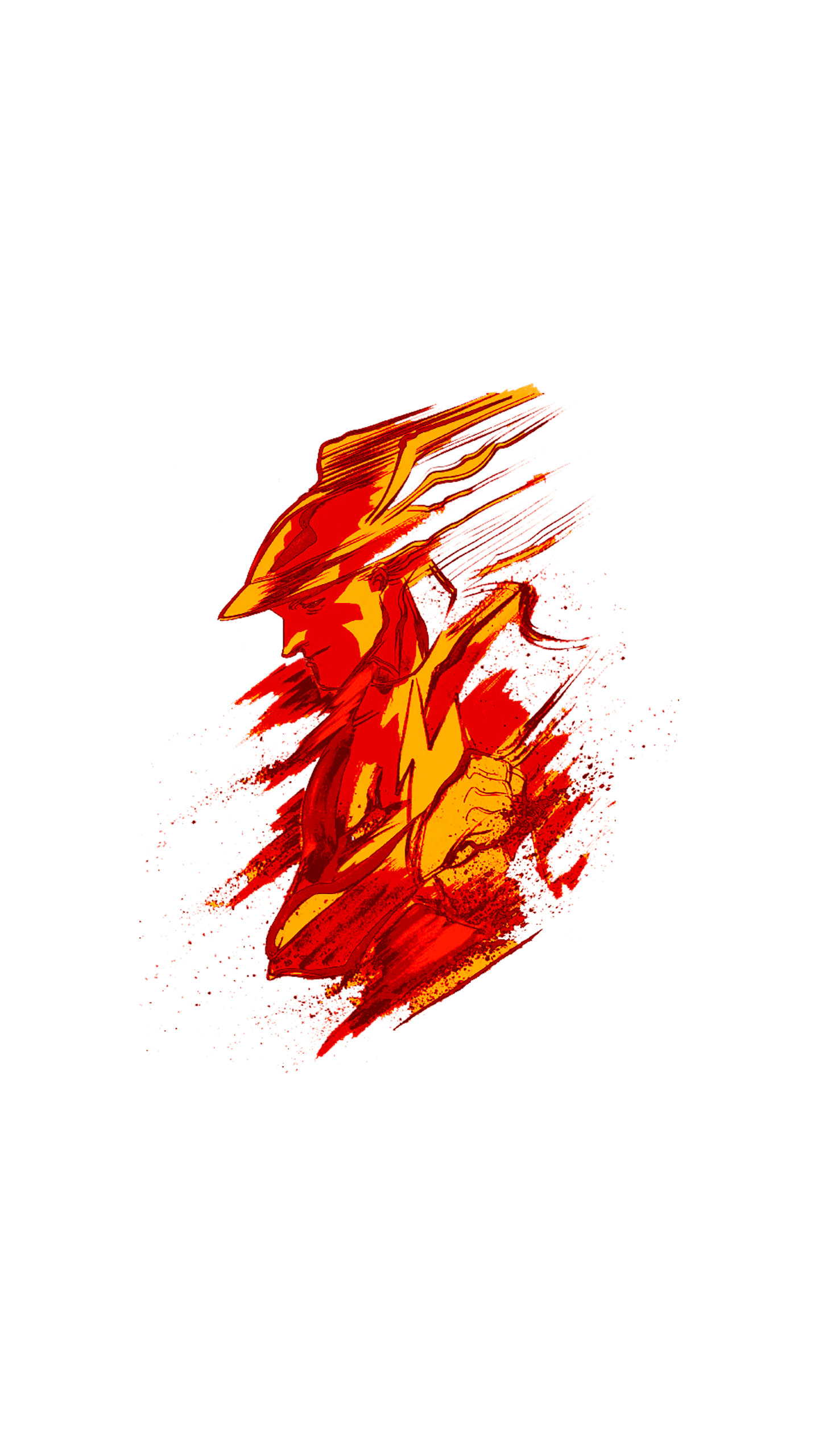 1440x2560 Minimalist Jay Garrick Wallpaper (Desktop & Phone)