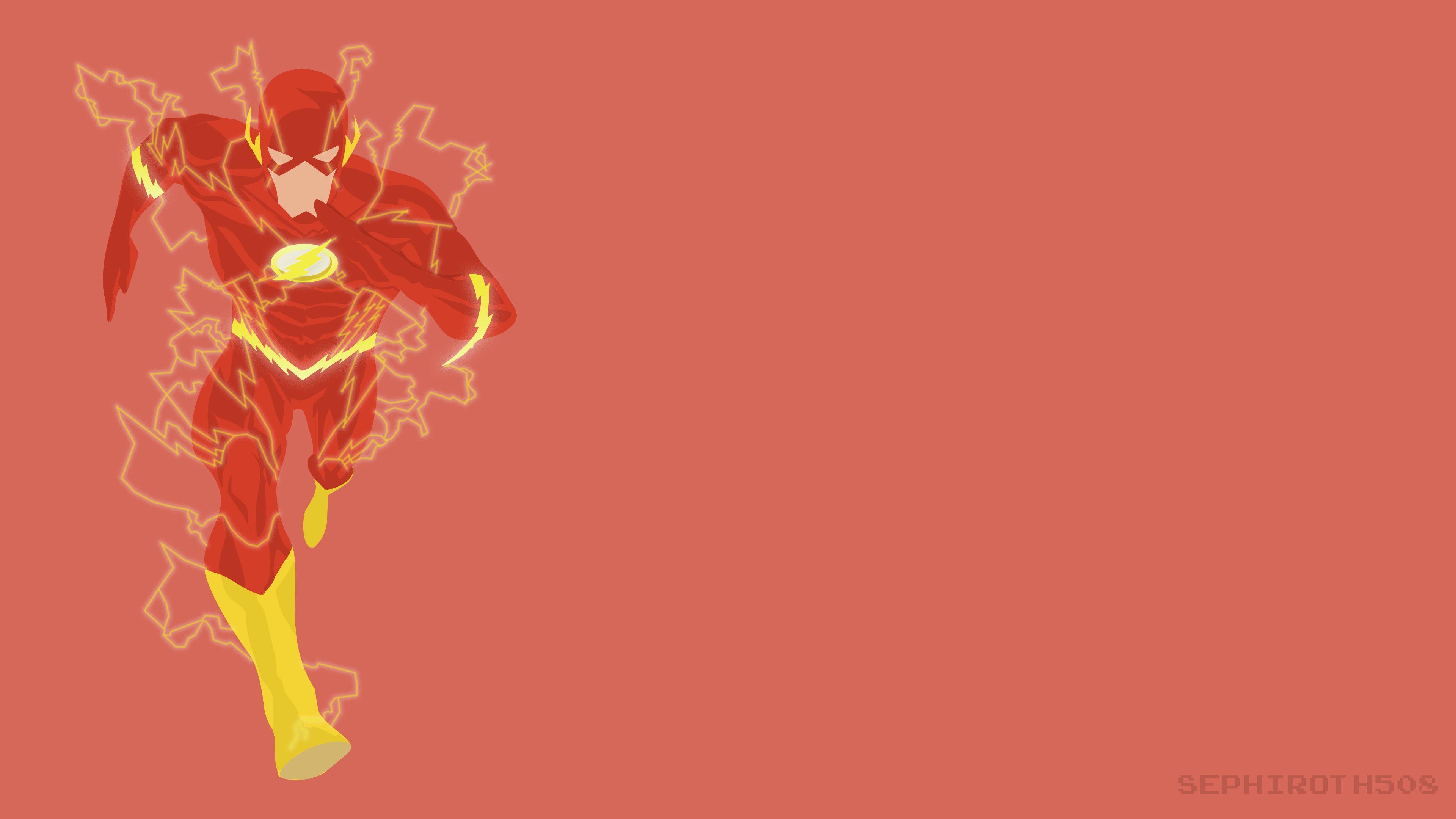 3840x2160 Flash Minimalism 4k Macbook Pro Retina HD 4k Wallpaper
