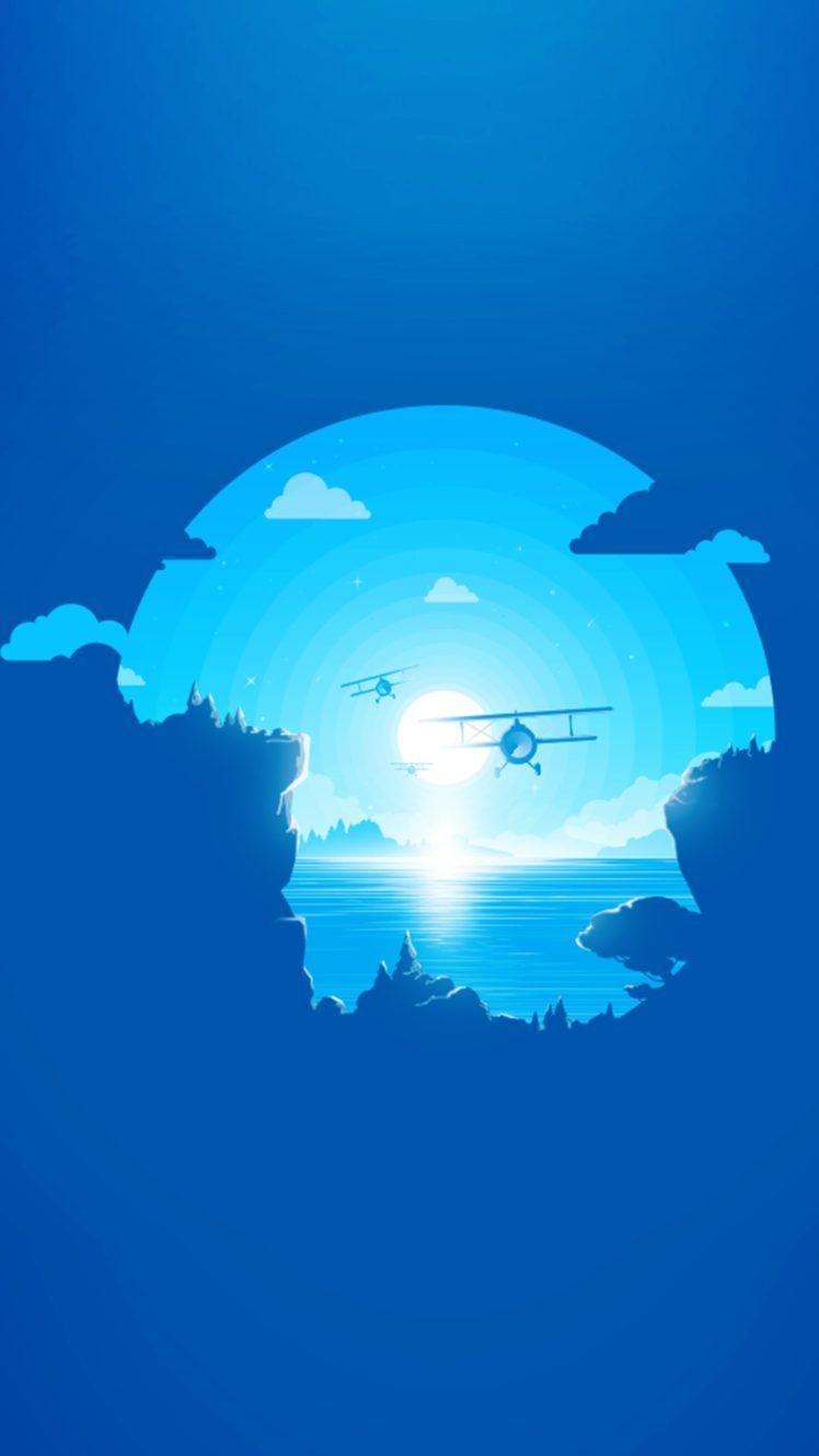 748x1330 material style, Minimalism HD Wallpaper / Desktop and Mobile