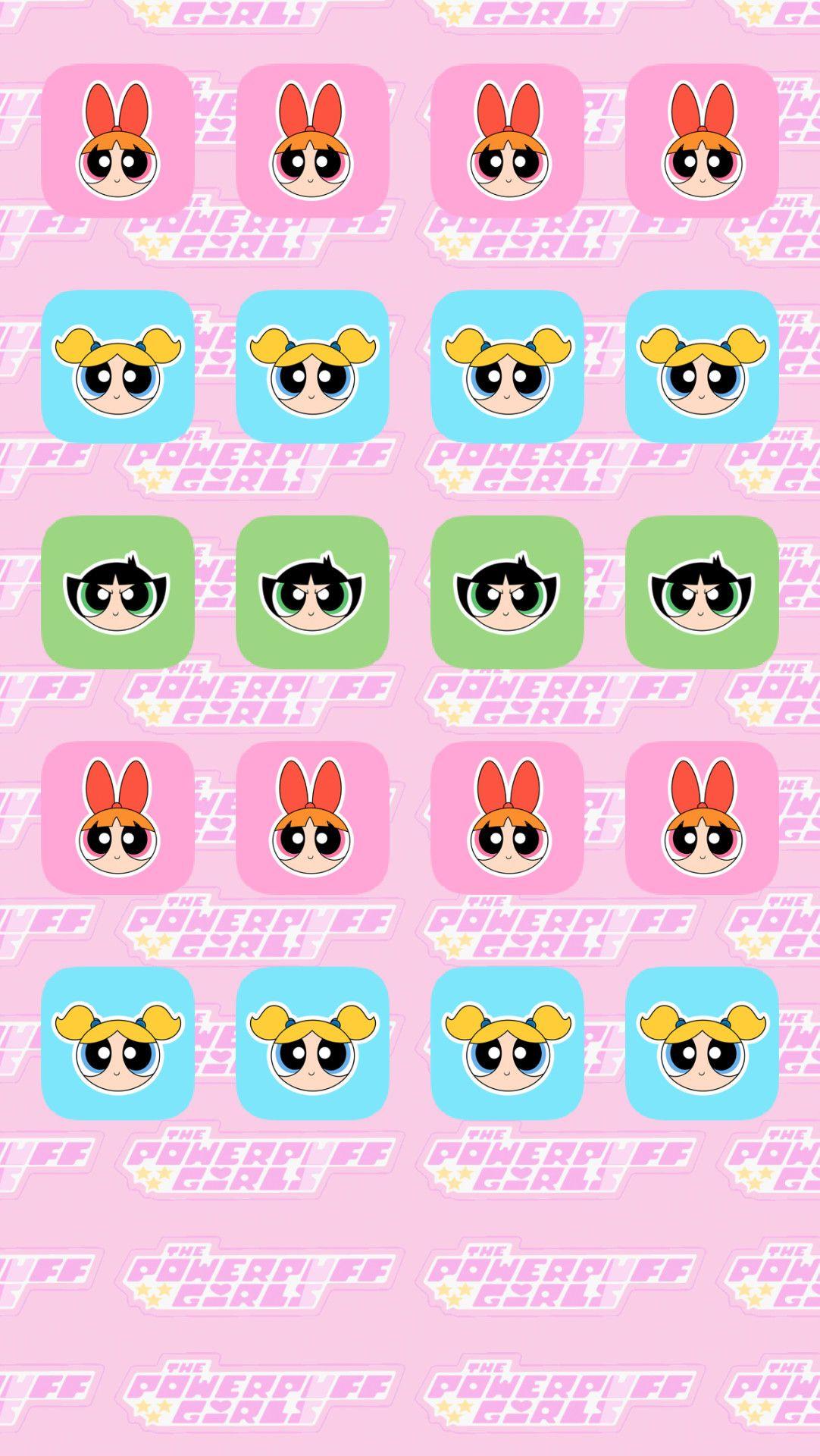1082x1920 Powerpuff Girls iPhone Wallpaper