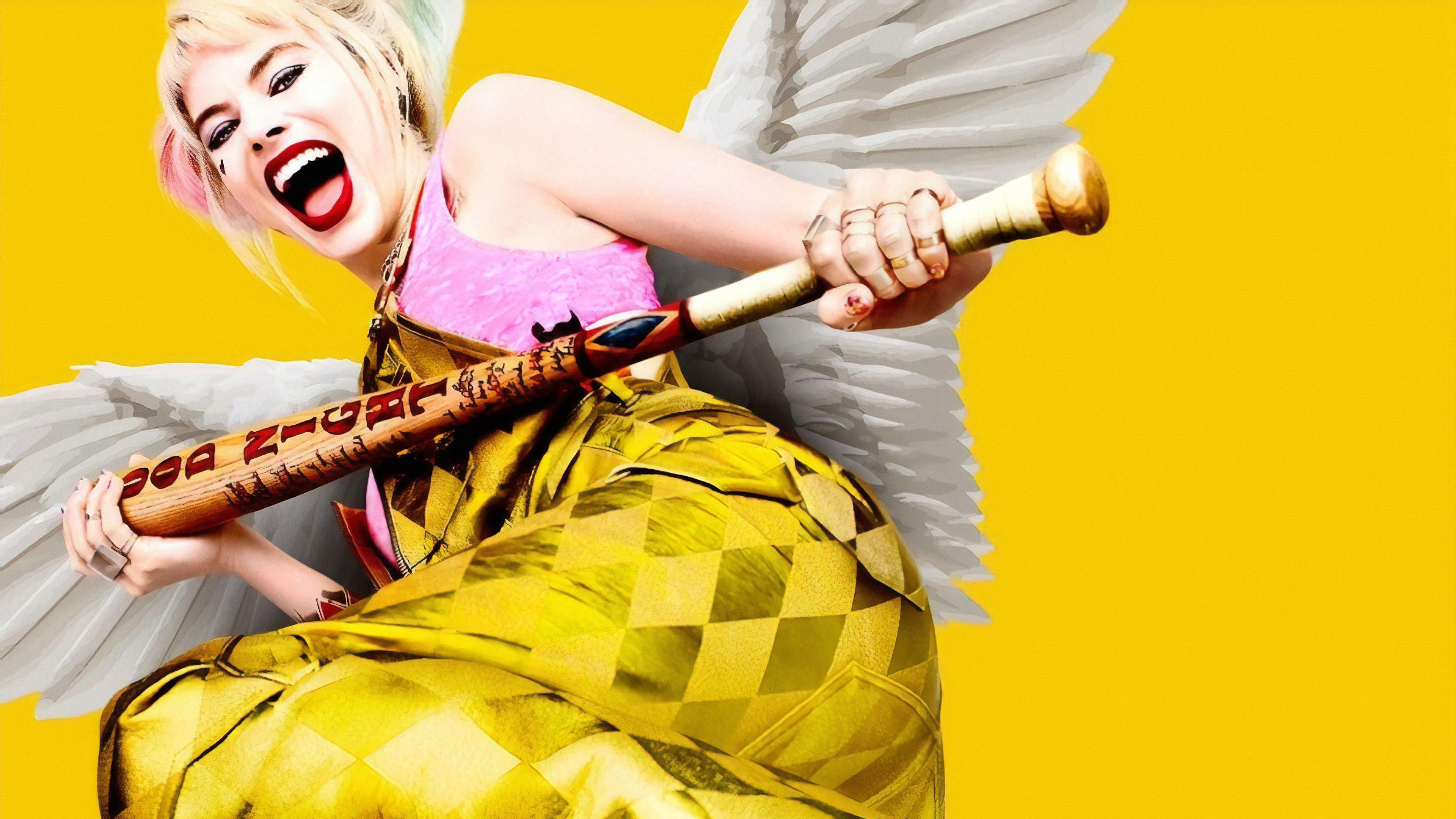 3840x2160 4k Harley Quinn Birds Of Prey 2020 1360x765 Resolution HD