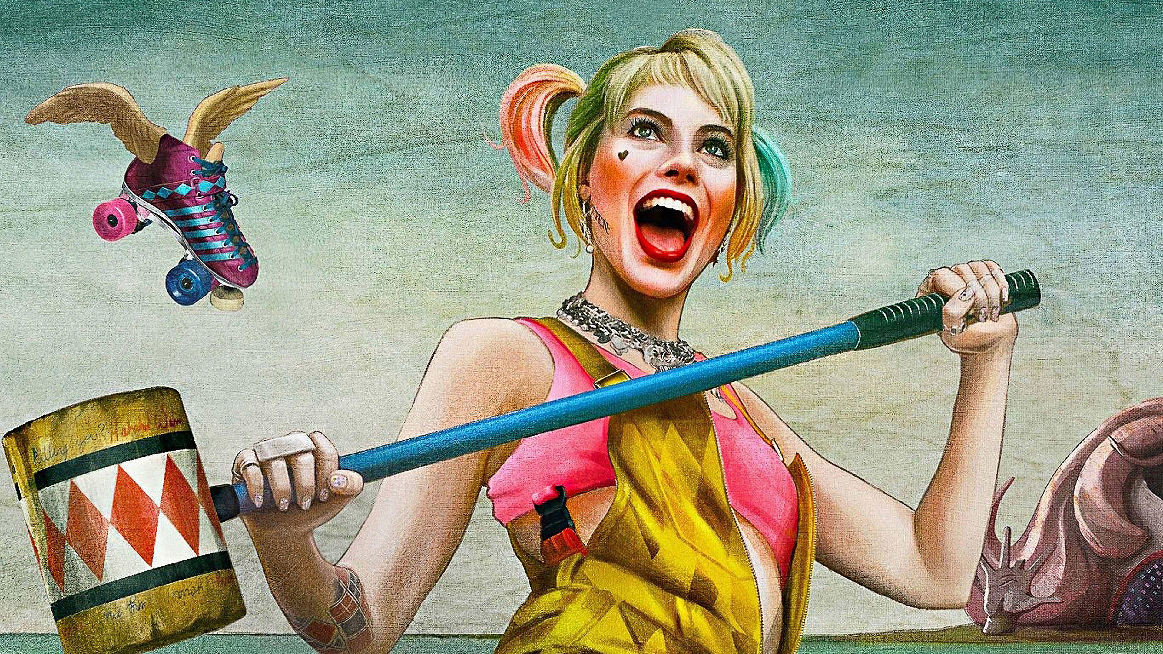 3840x2160 Wallpaper 4k Harley Quinn Birds Of Prey