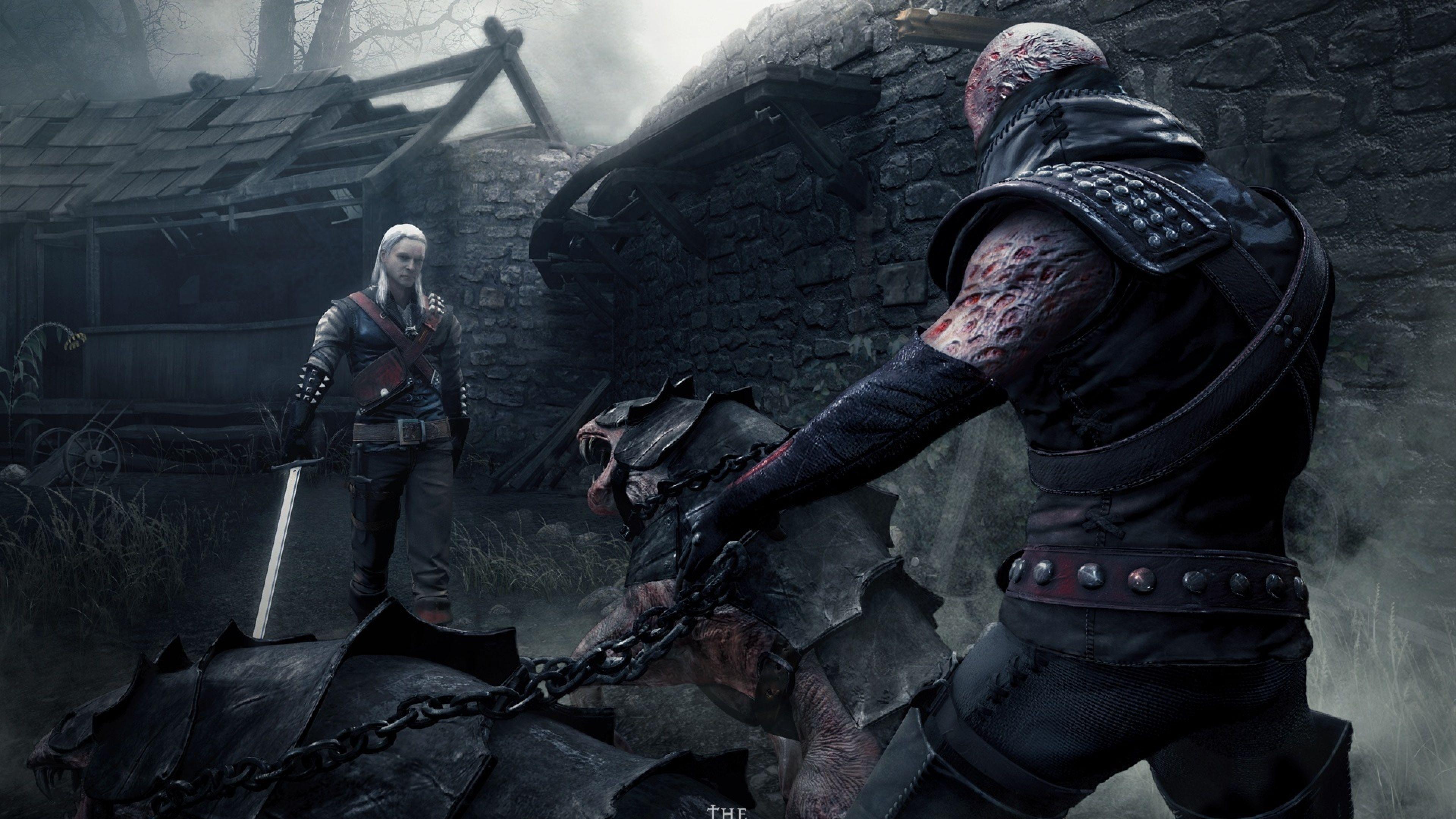 3840x2160 Free download Download Wallpaper 3840x2160 The witcher Warrior