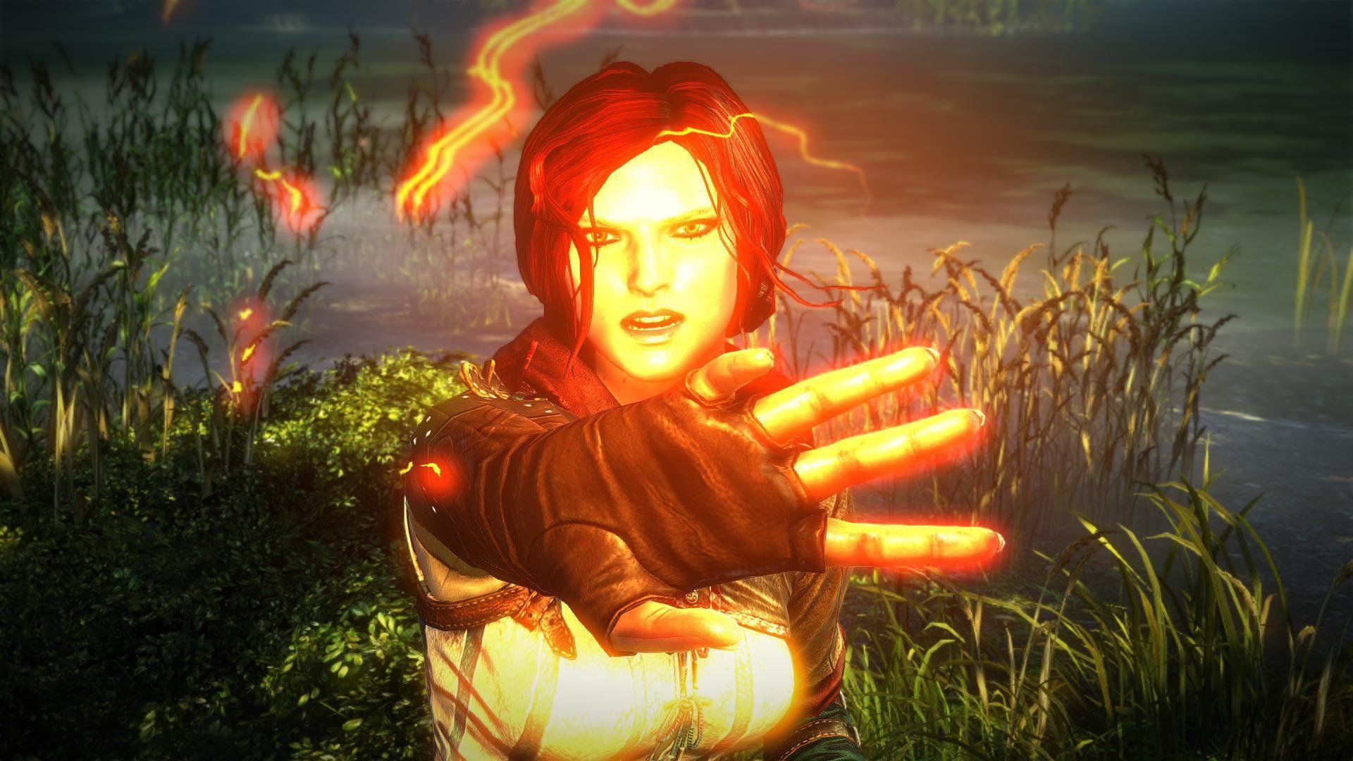 1920x1080 The Witcher 2 Assassins of Kings Triss Merigold wallpaper
