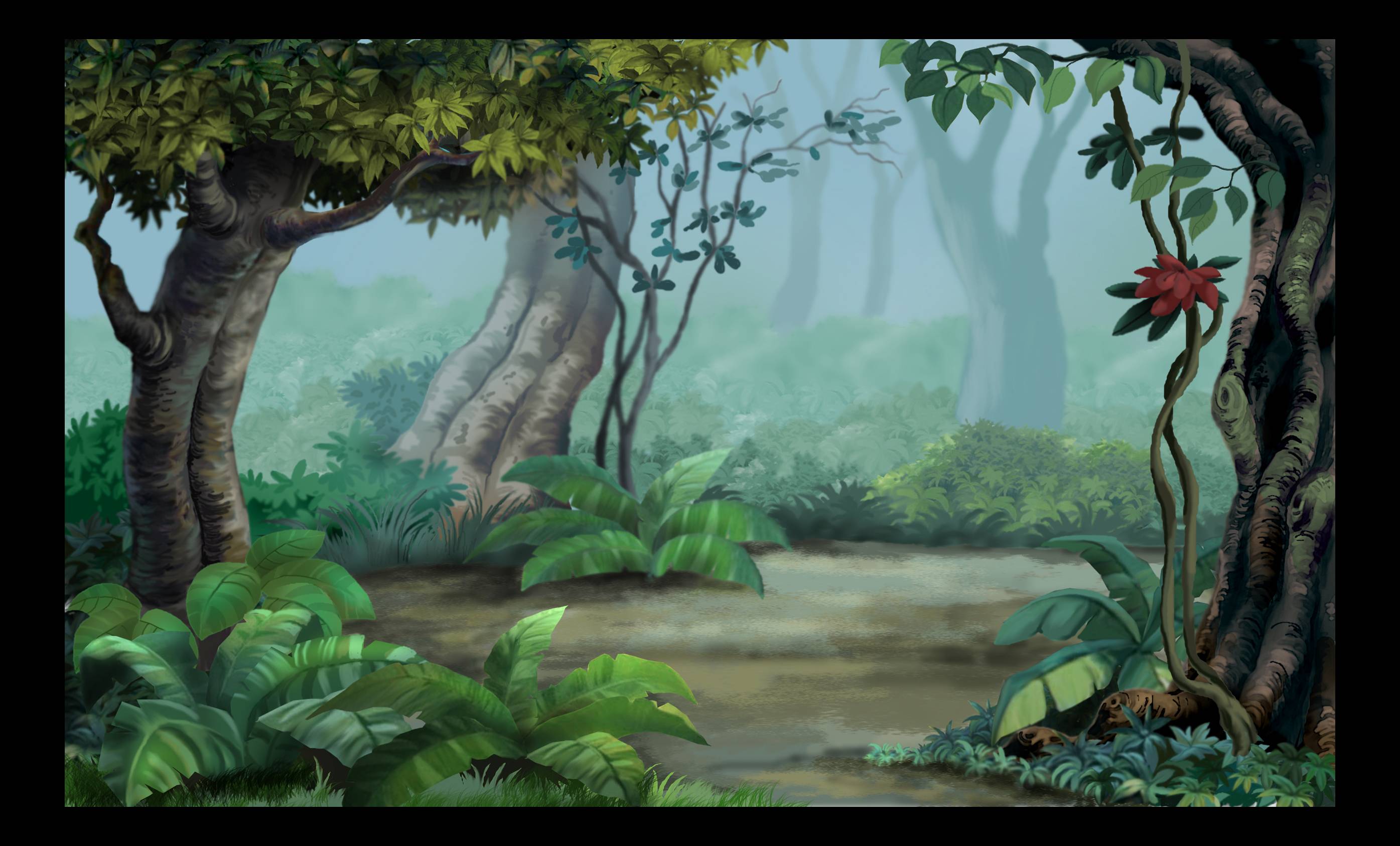jungle illustration free download