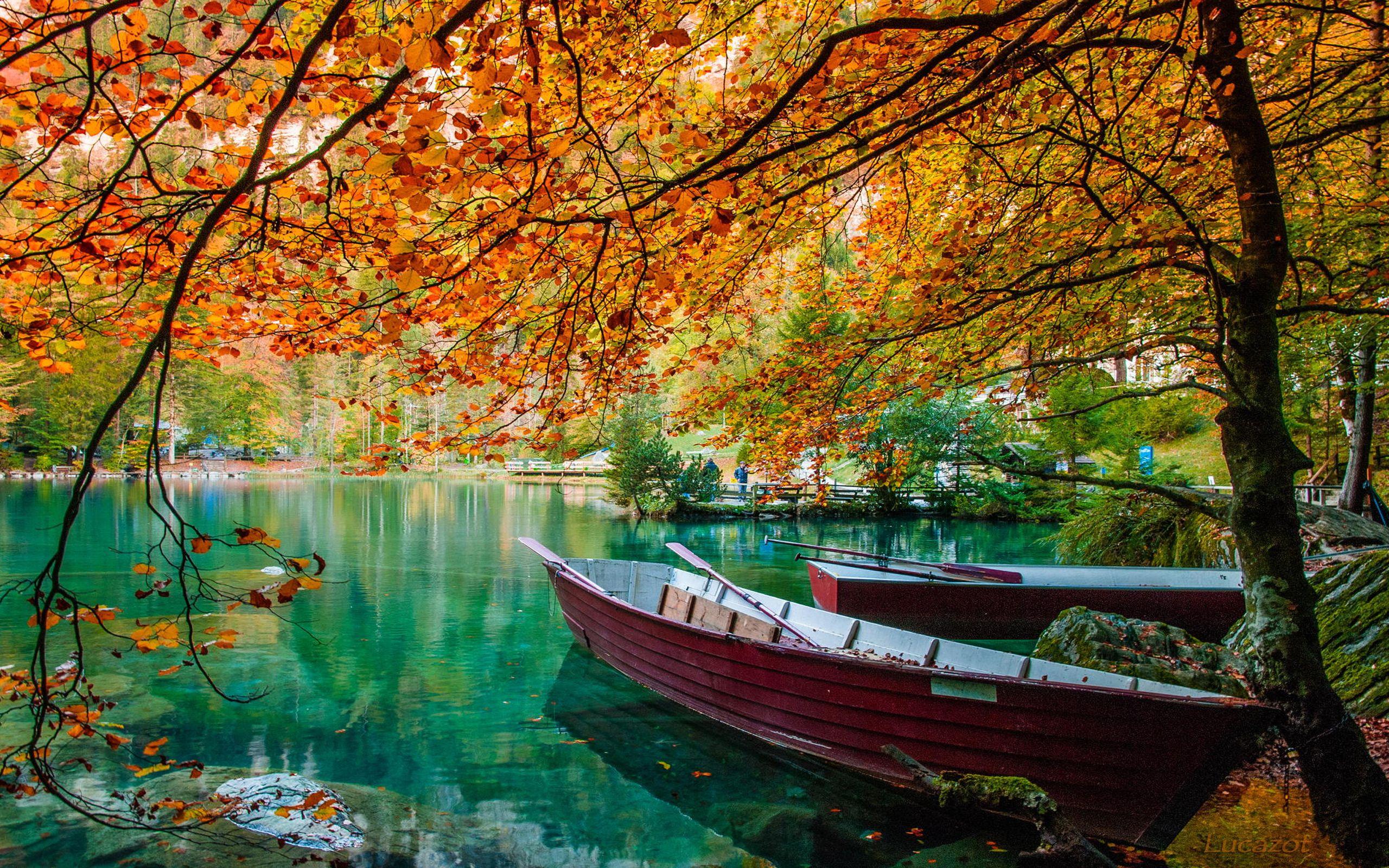 Fall Lake Desktop Backgrounds