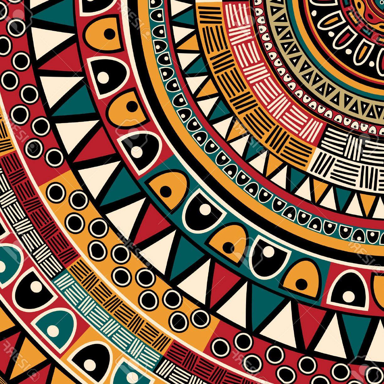 African Tribal Wallpaper