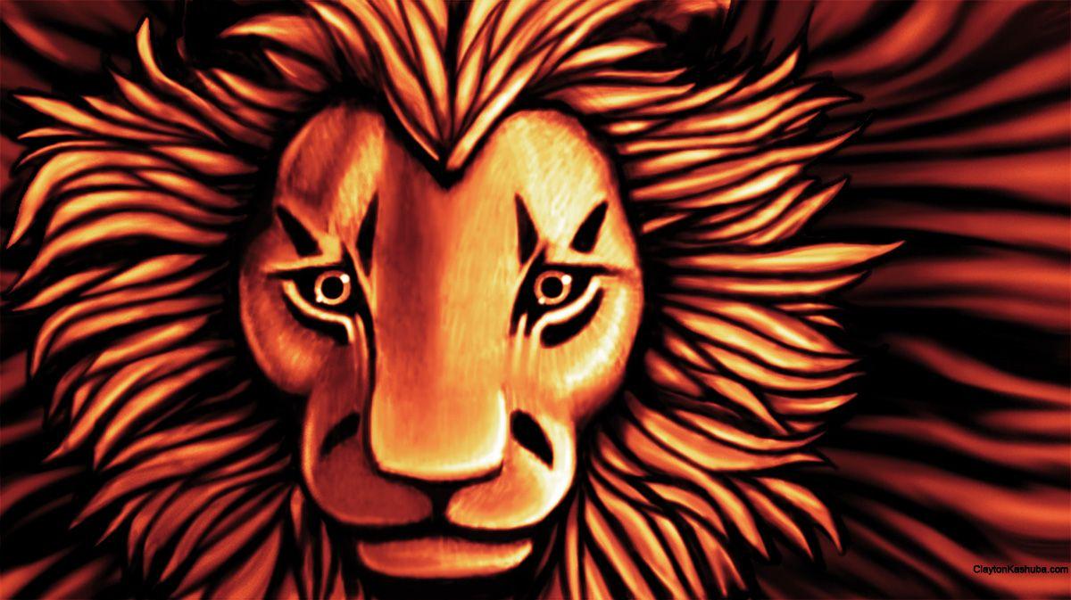 1200x673 Free download African Lion Digital Painting [1200x673]