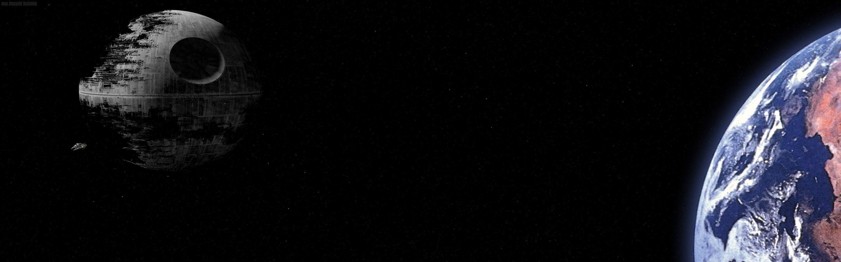 2880x900 Star Wars Background For Two Screens Wallpaper