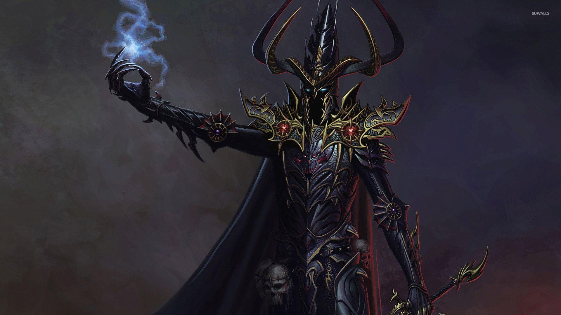 1920x1080 Dark Elf from Warhammer wallpaper wallpaper