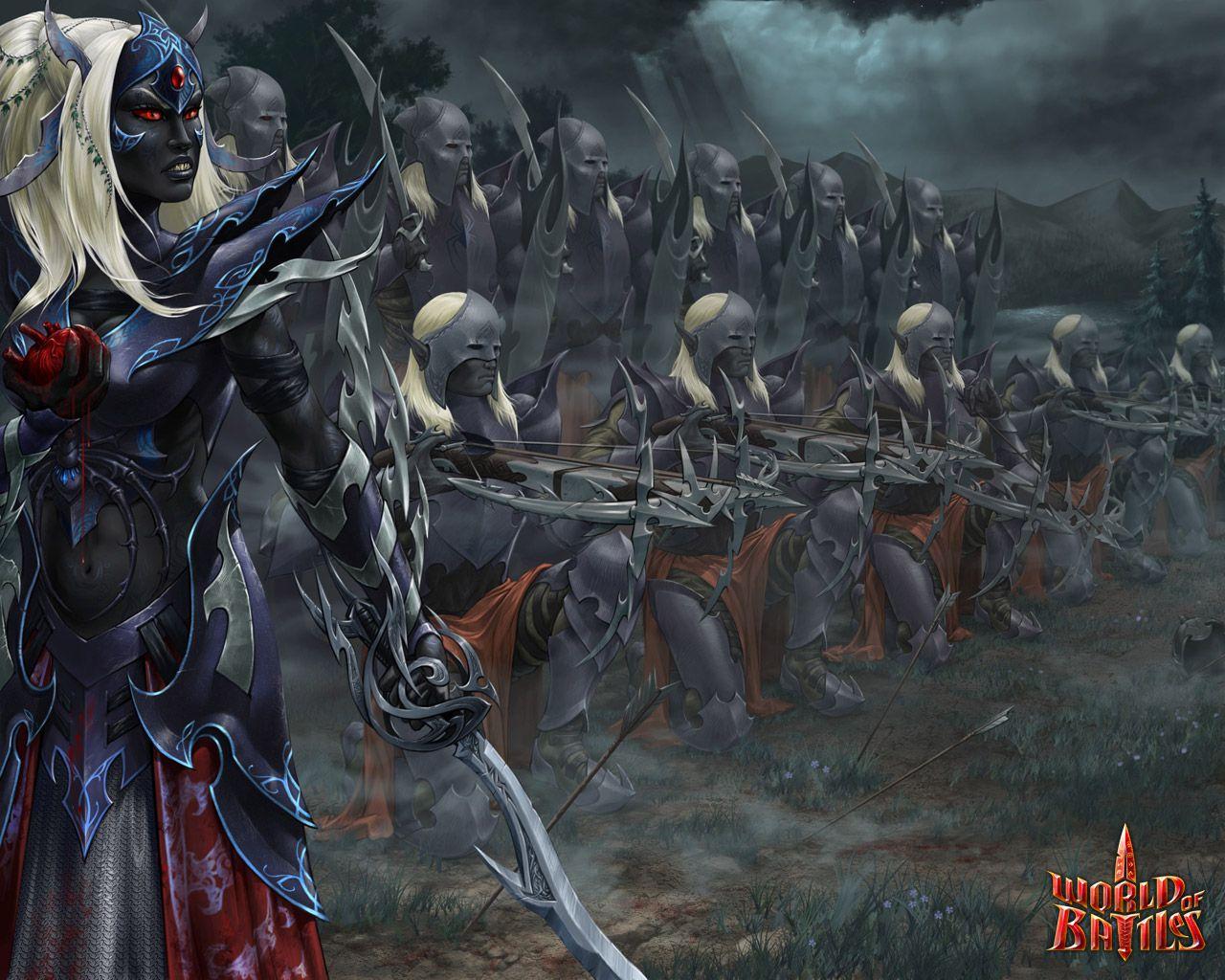 total war warhammer dark elves