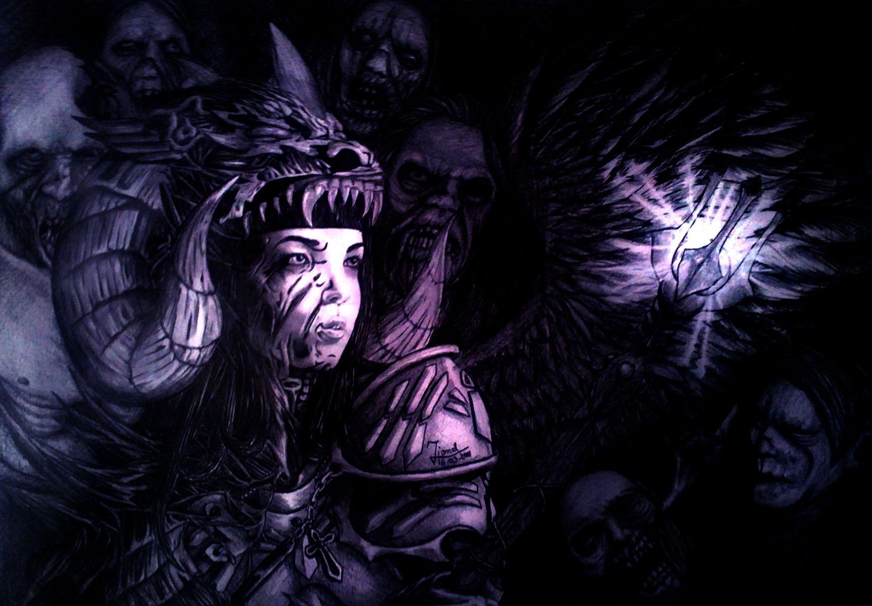 1726x1200 Free download Dark Warrior Wallpaper 1726x1200 Dark Warrior