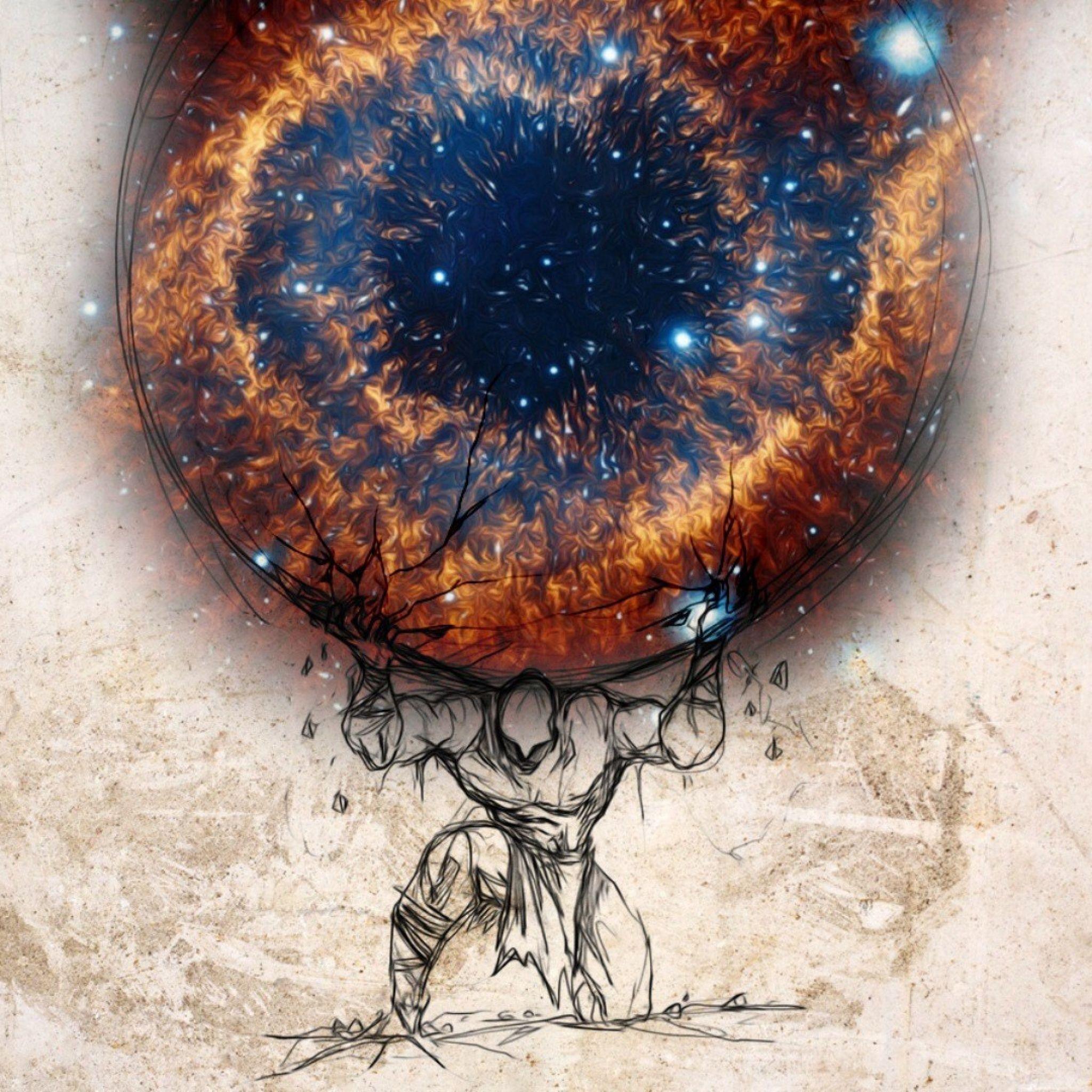 2048x2048 Atlas holding earth Atlas Art Digital Mythology Earth Titan Greek. Atlas tattoo, Mythology, Mythology tattoos